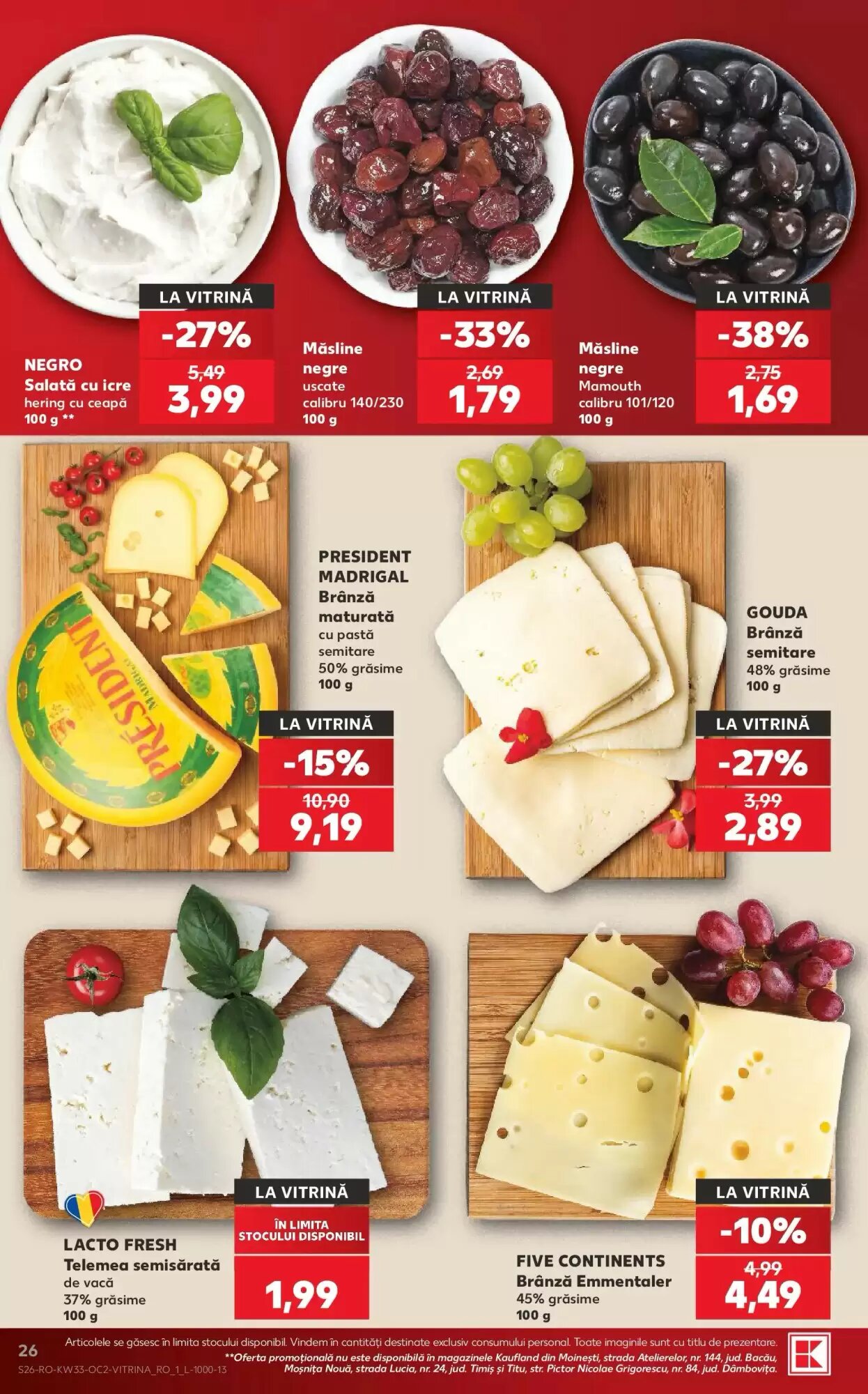 Catalogul cu oferte Kaufland valabil de la 12.08.2026 - Pagina 26.