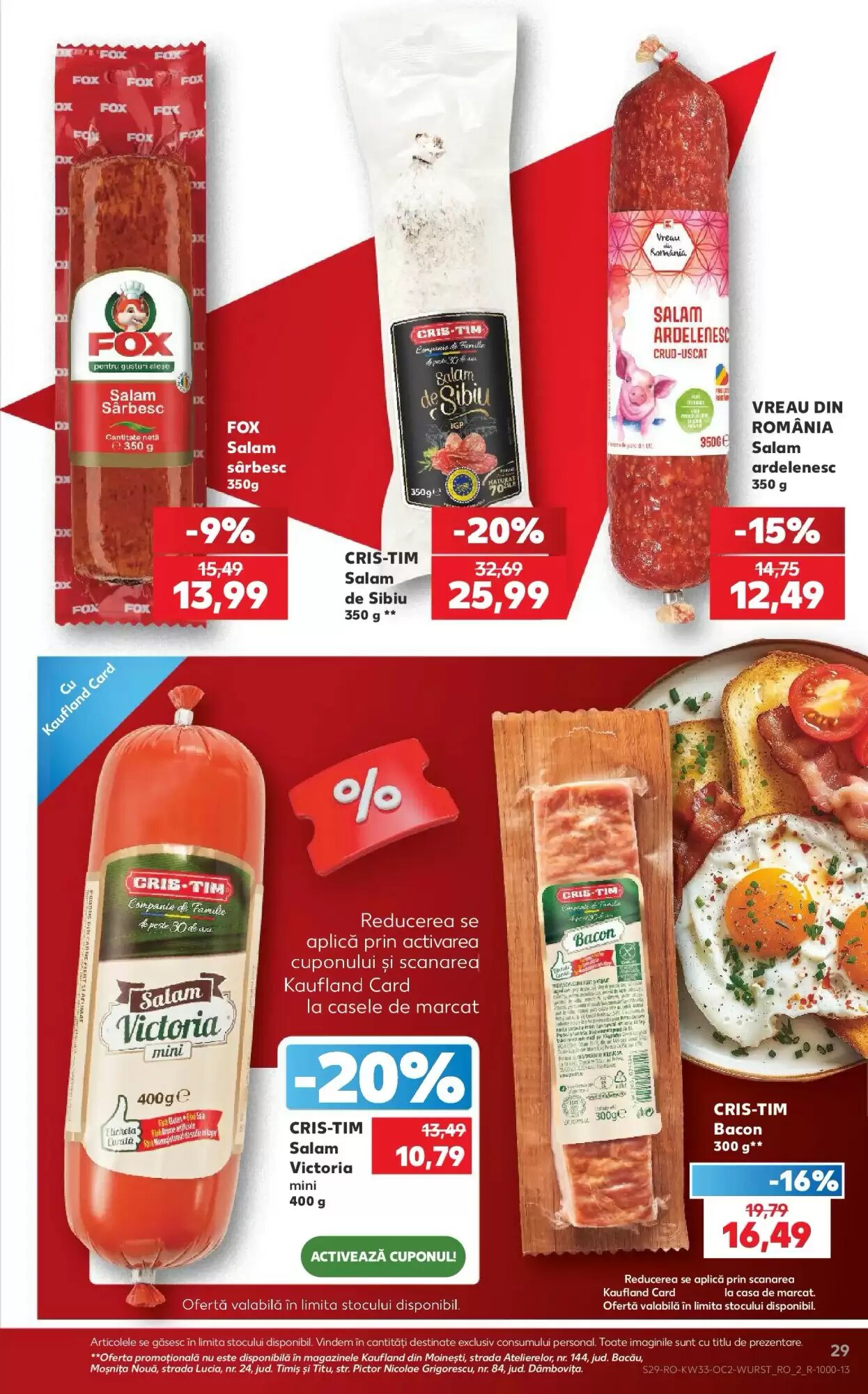 Catalogul cu oferte Kaufland valabil de la 12.08.2026 - Pagina 29.