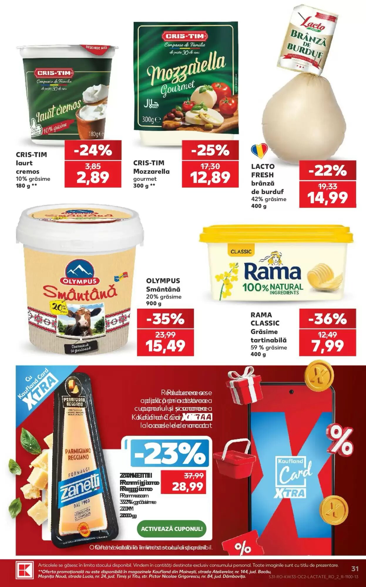 Catalogul cu oferte Kaufland valabil de la 12.08.2026 - Pagina 31.