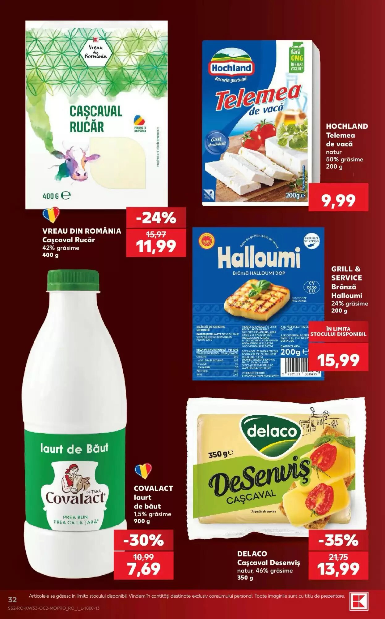 Catalogul cu oferte Kaufland valabil de la 12.08.2026 - Pagina 32.