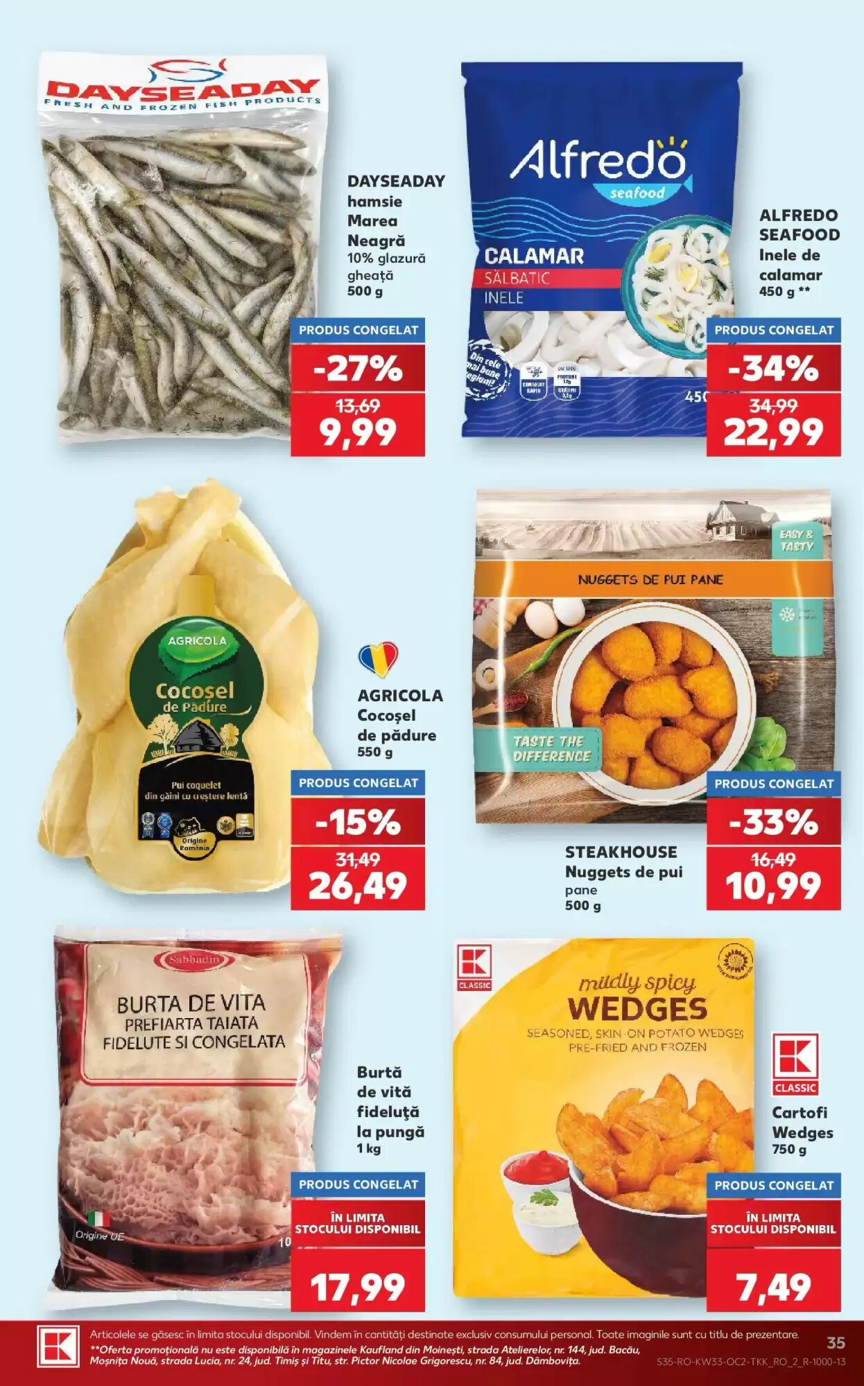 Catalogul cu oferte Kaufland valabil de la 12.08.2026 - Pagina 35.