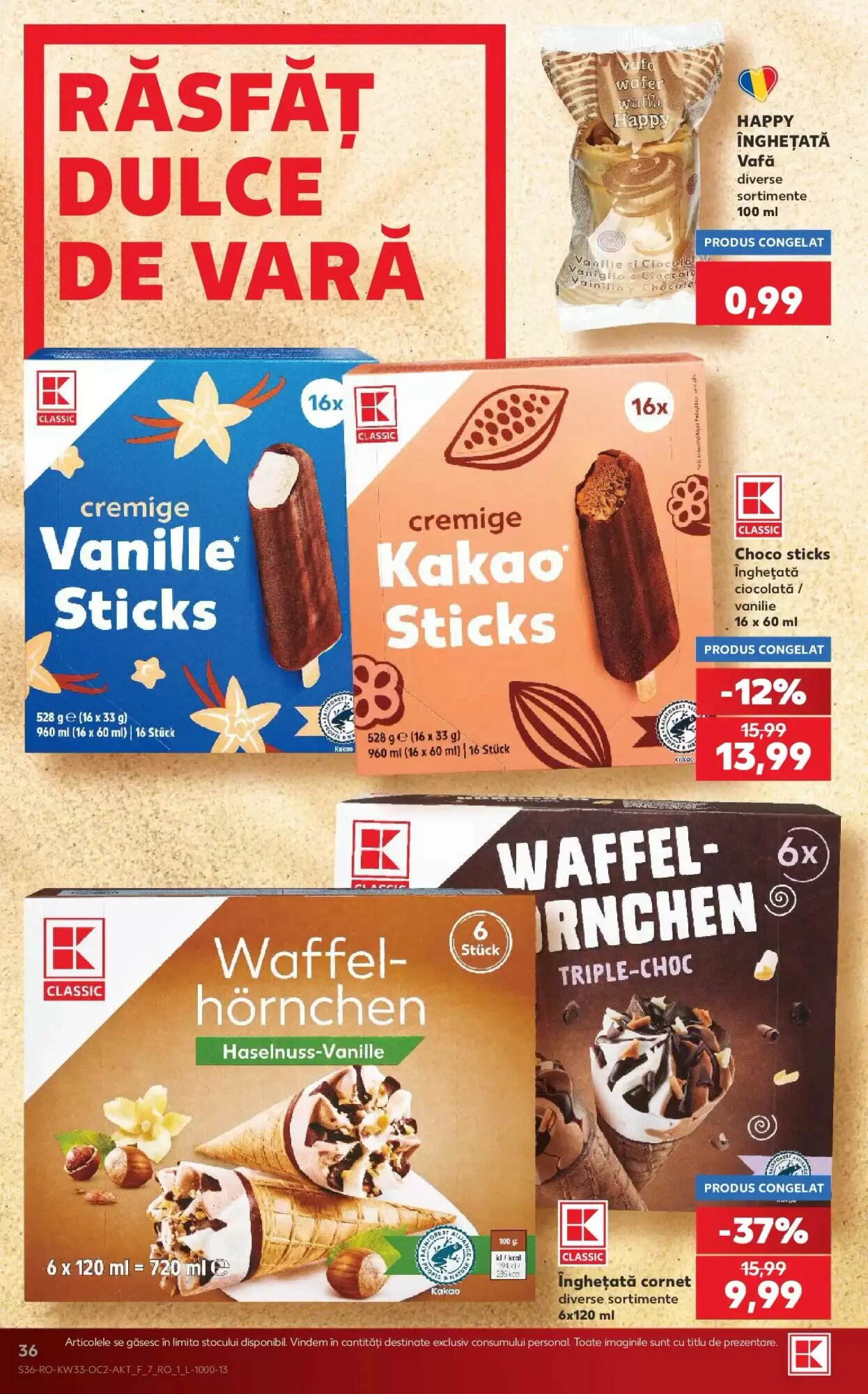 Catalogul cu oferte Kaufland valabil de la 12.08.2026 - Pagina 36.