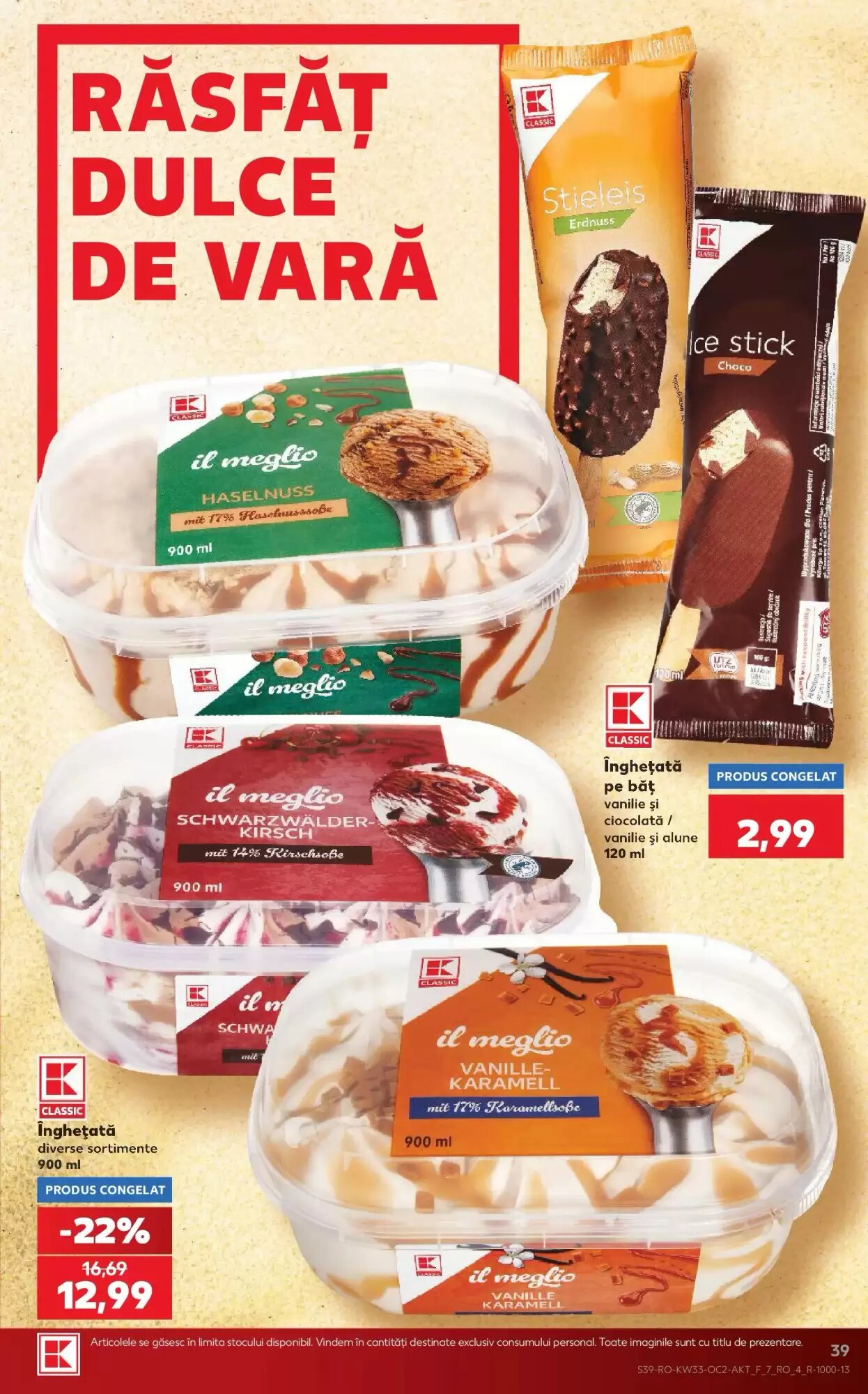 Catalogul cu oferte Kaufland valabil de la 12.08.2026 - Pagina 39.