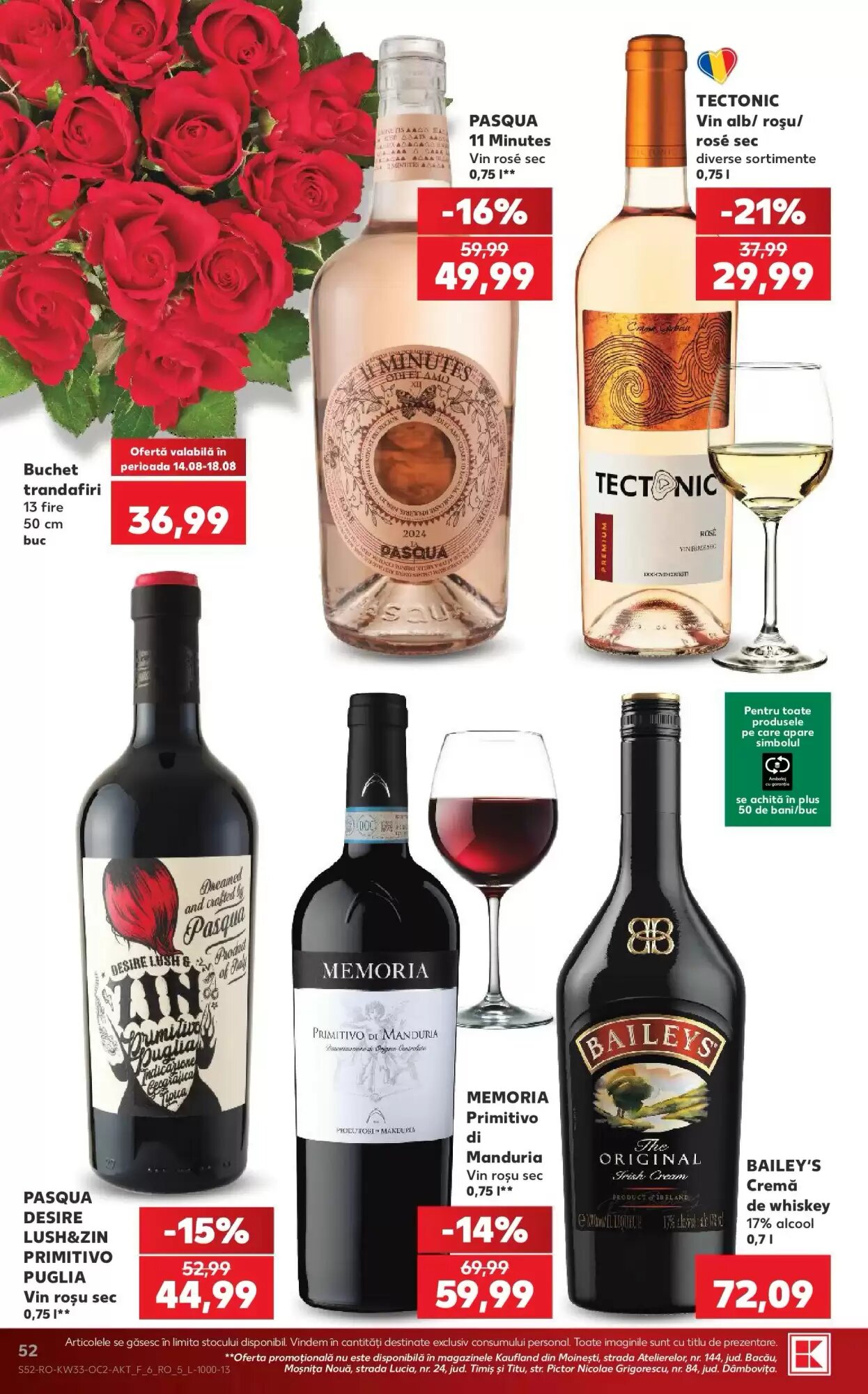 Catalogul cu oferte Kaufland valabil de la 12.08.2026 - Pagina 52.
