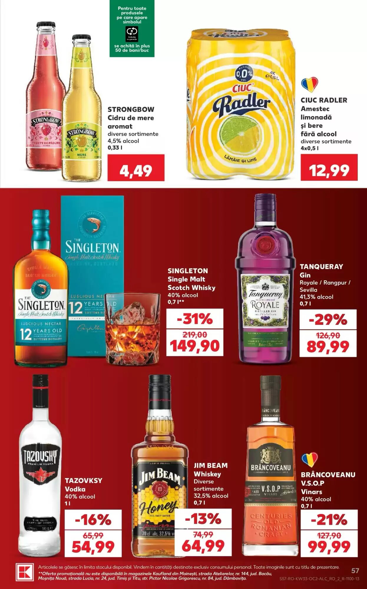 Catalogul cu oferte Kaufland valabil de la 12.08.2026 - Pagina 57.