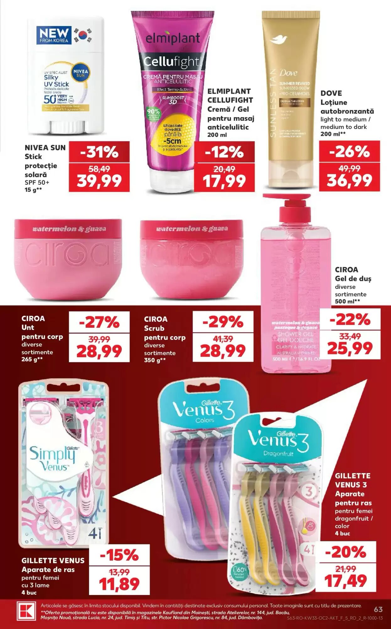 Catalogul cu oferte Kaufland valabil de la 12.08.2026 - Pagina 63.