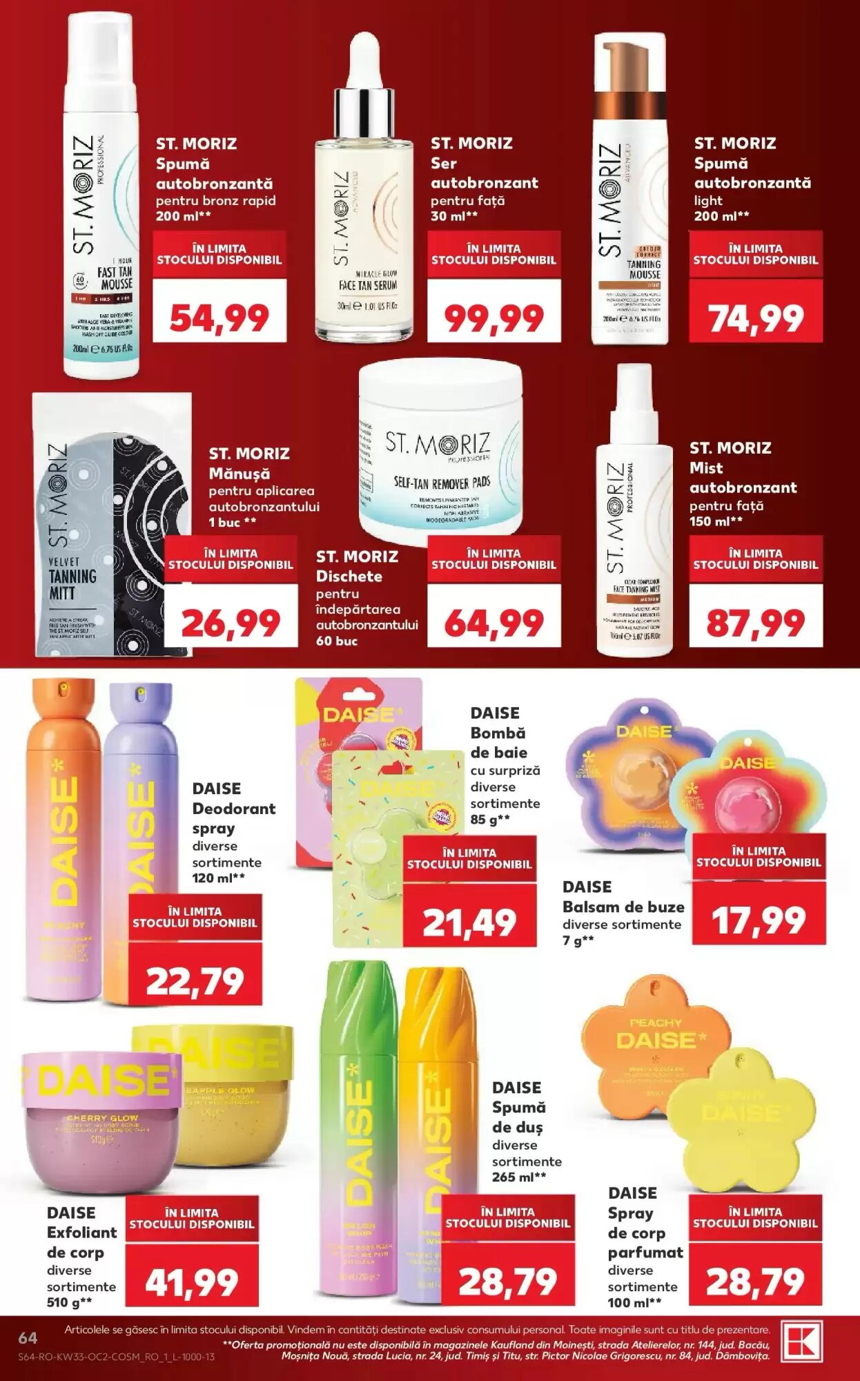 Catalogul cu oferte Kaufland valabil de la 12.08.2026 - Pagina 64.