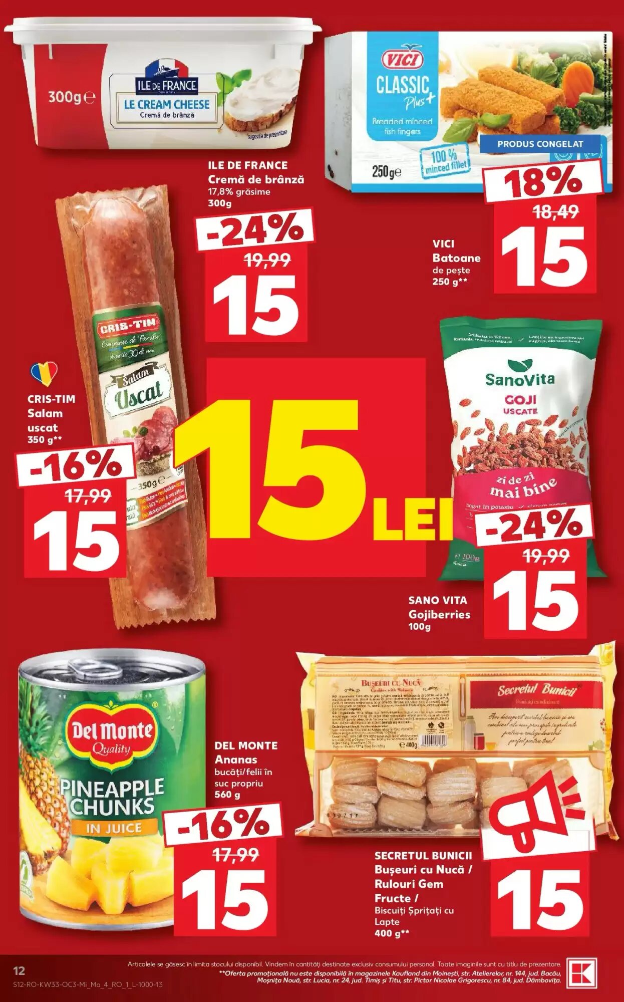 Catalogul cu oferte Kaufland valabil de la 12.08.2026 - Pagina 12.