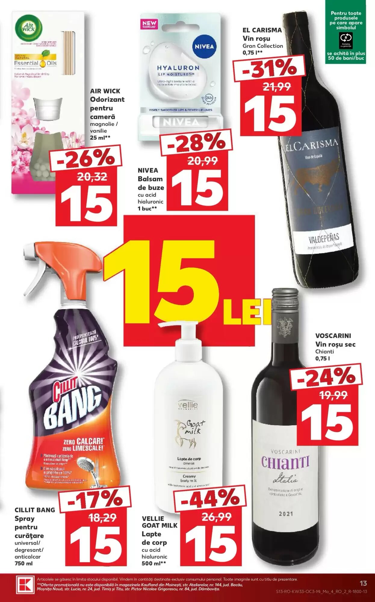 Catalogul cu oferte Kaufland valabil de la 12.08.2026 - Pagina 13.