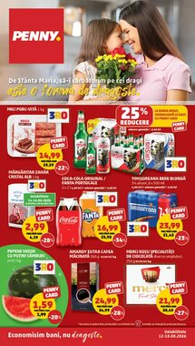 Catalogul cu oferte Penny valabil de la 12.08.2026