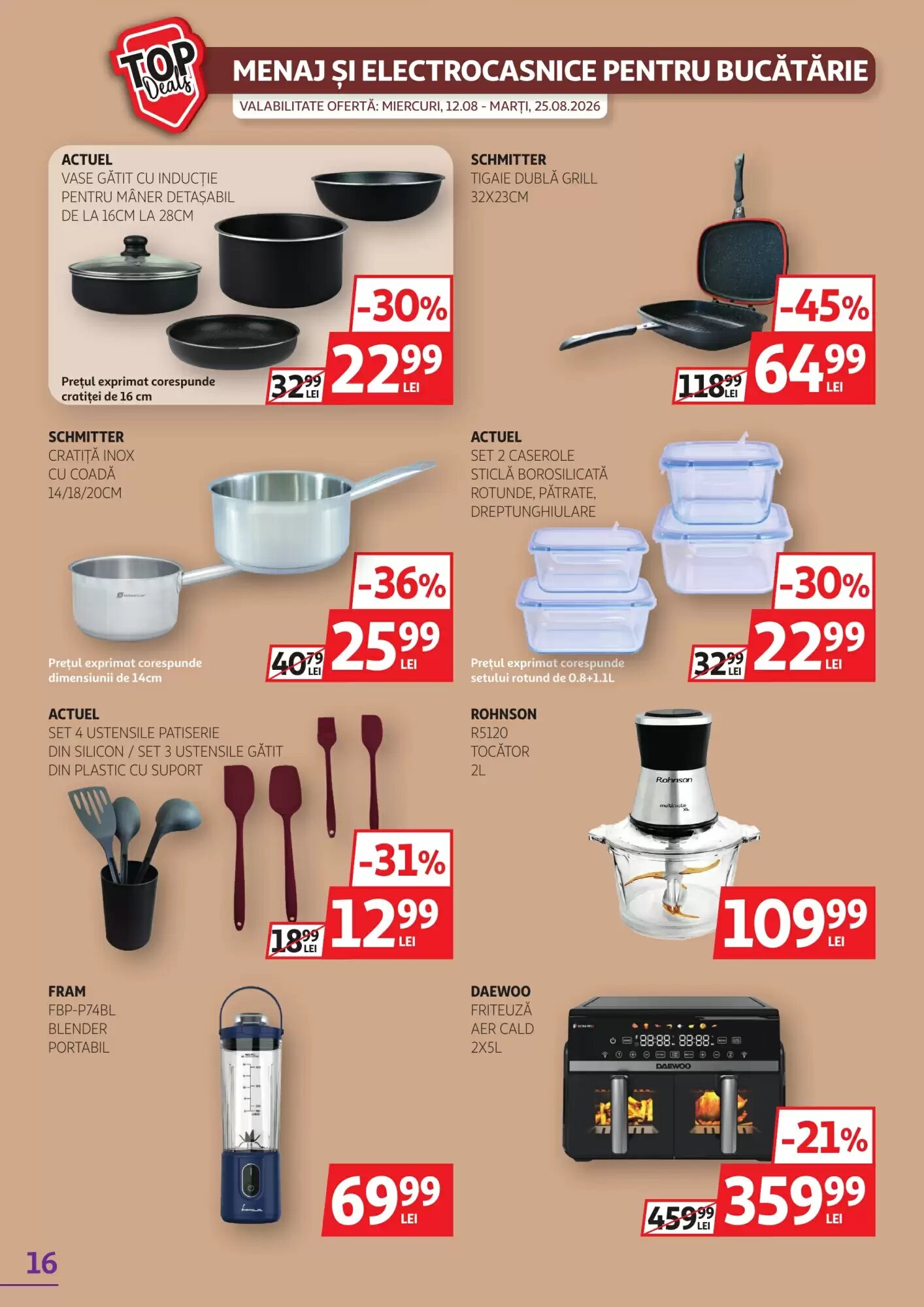 Catalogul cu oferte Auchan valabil de la 12.08.2026 - Pagina 16.