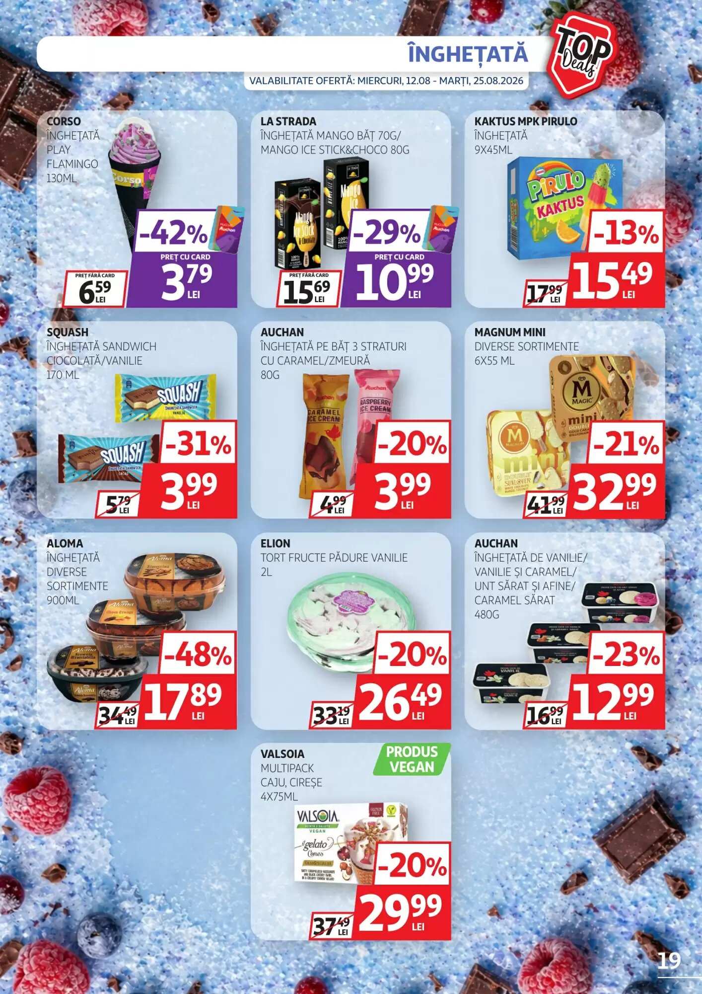 Catalogul cu oferte Auchan valabil de la 12.08.2026 - Pagina 19.