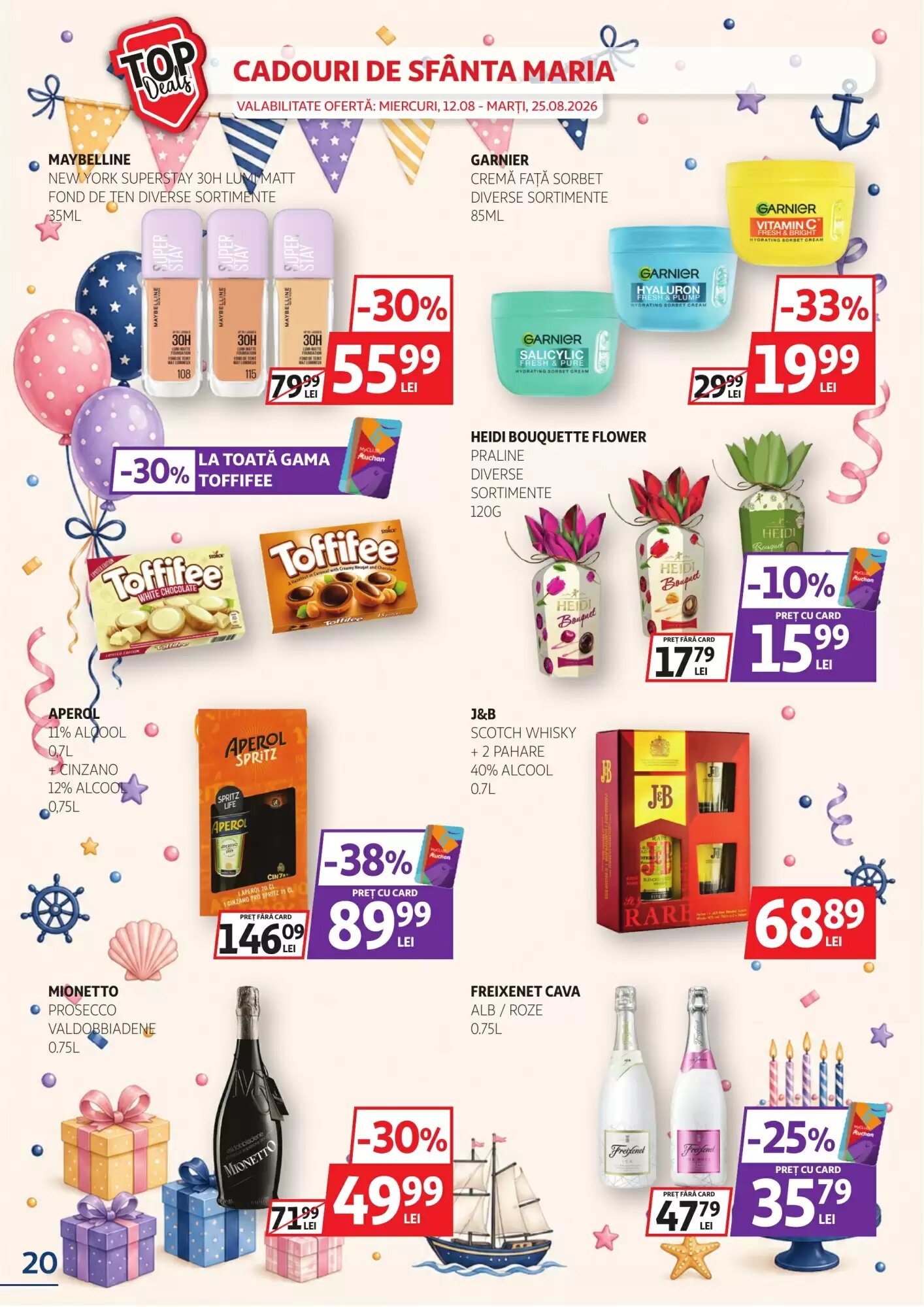 Catalogul cu oferte Auchan valabil de la 12.08.2026 - Pagina 20.