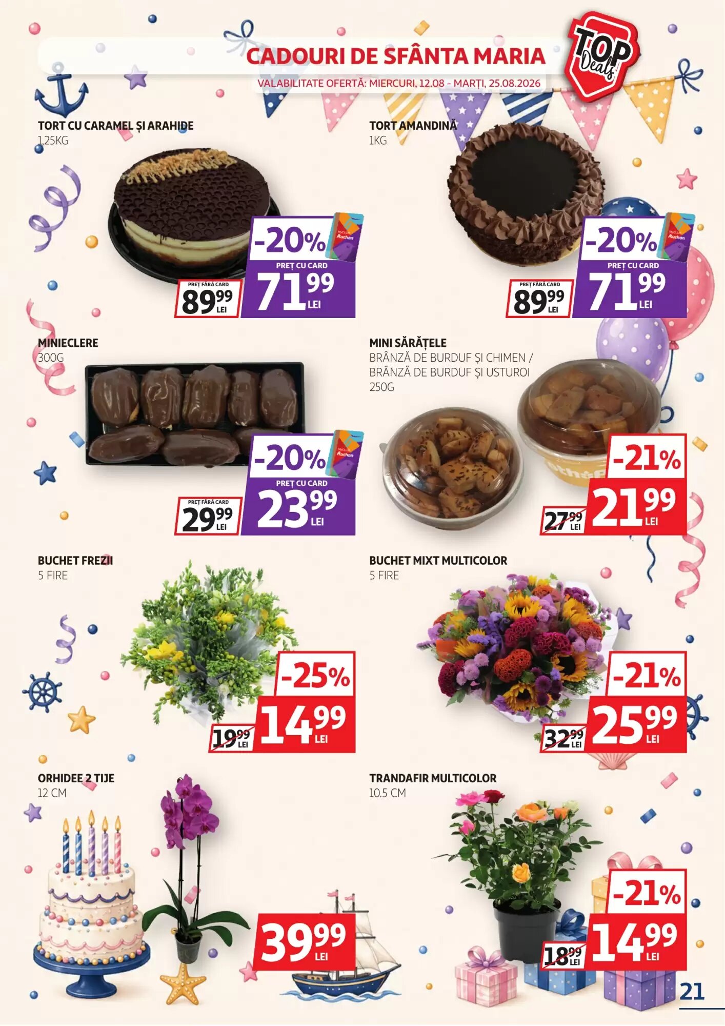 Catalogul cu oferte Auchan valabil de la 12.08.2026 - Pagina 21.