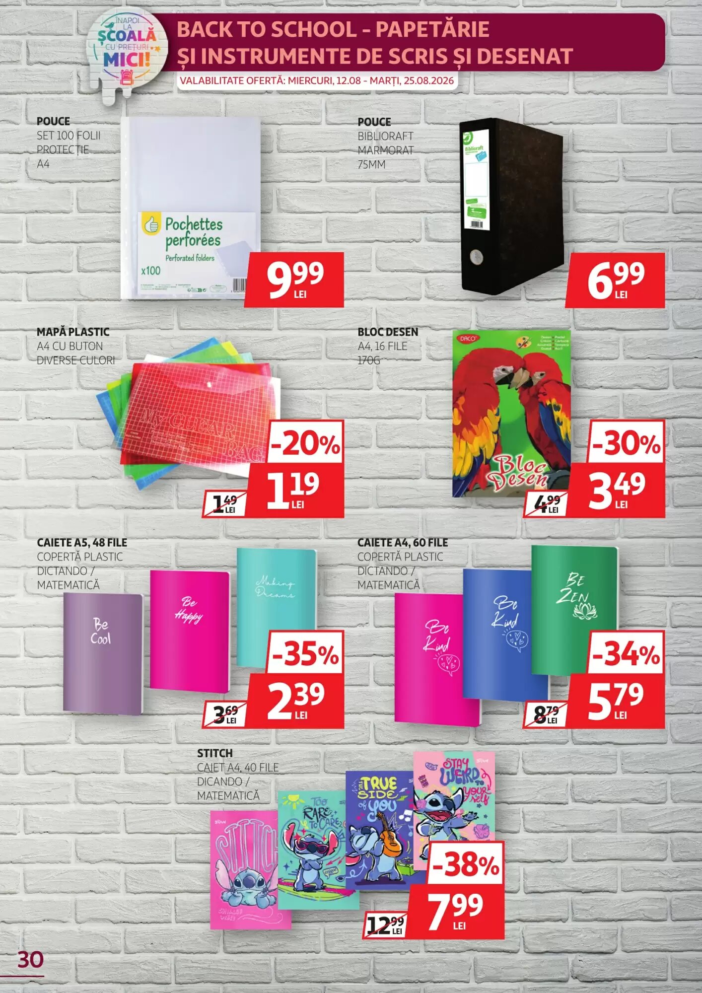 Catalogul cu oferte Auchan valabil de la 12.08.2026 - Pagina 30.