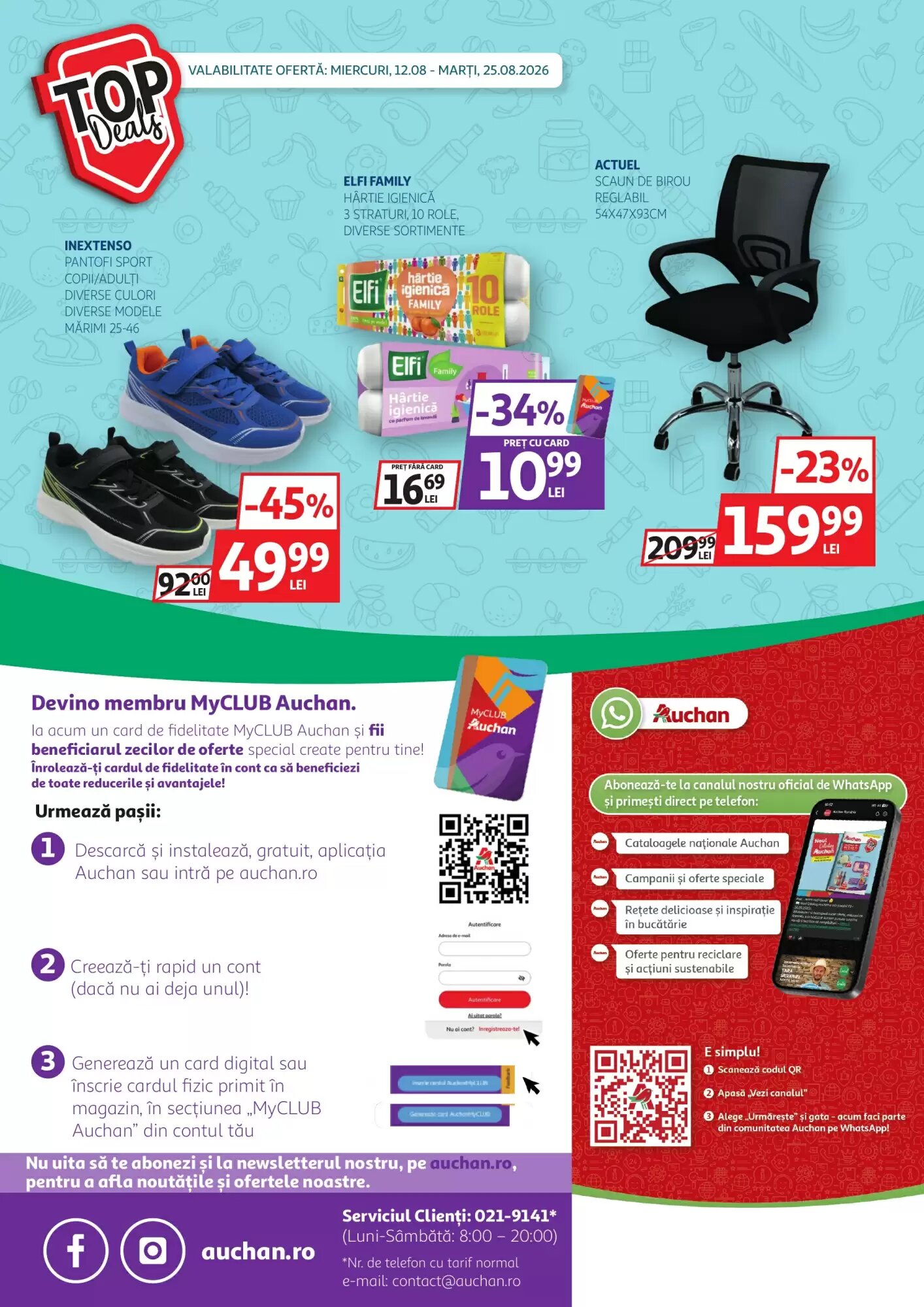 Catalogul cu oferte Auchan valabil de la 12.08.2026 - Pagina 38.