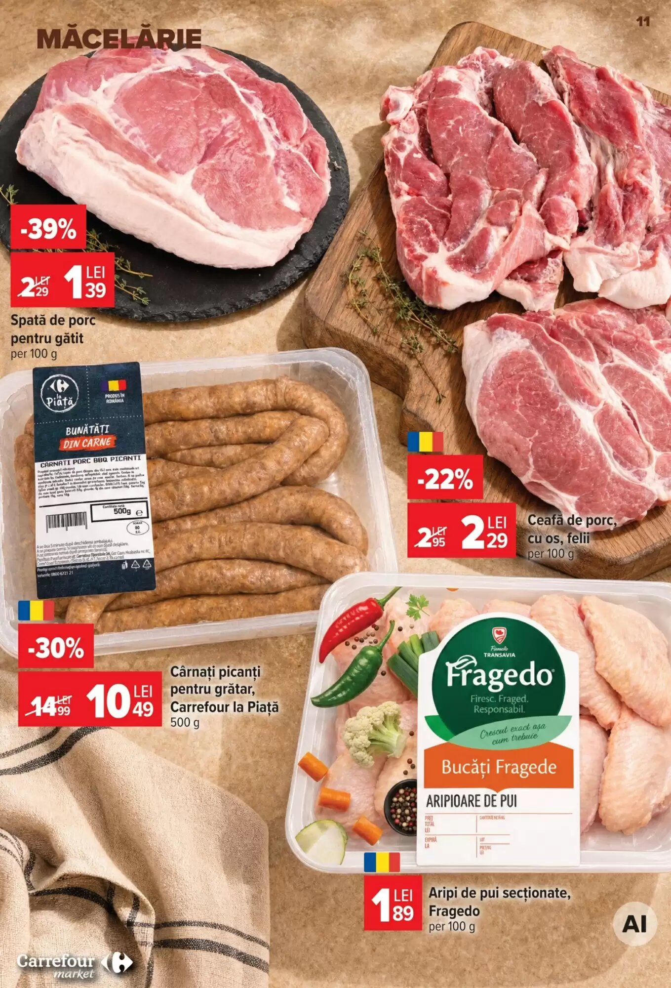 Catalogul cu oferte Carrefour Market valabil de la 12.08.2026 - Pagina 11.