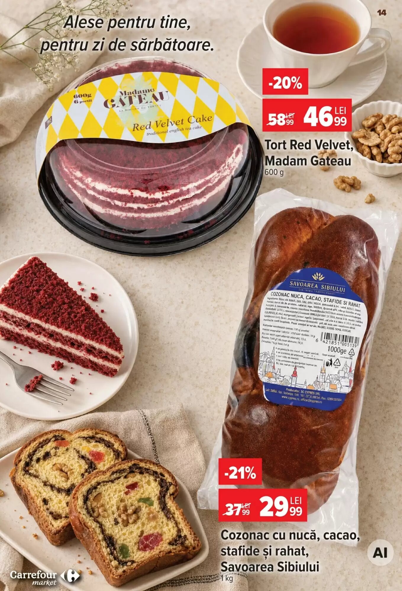 Catalogul cu oferte Carrefour Market valabil de la 12.08.2026 - Pagina 14.
