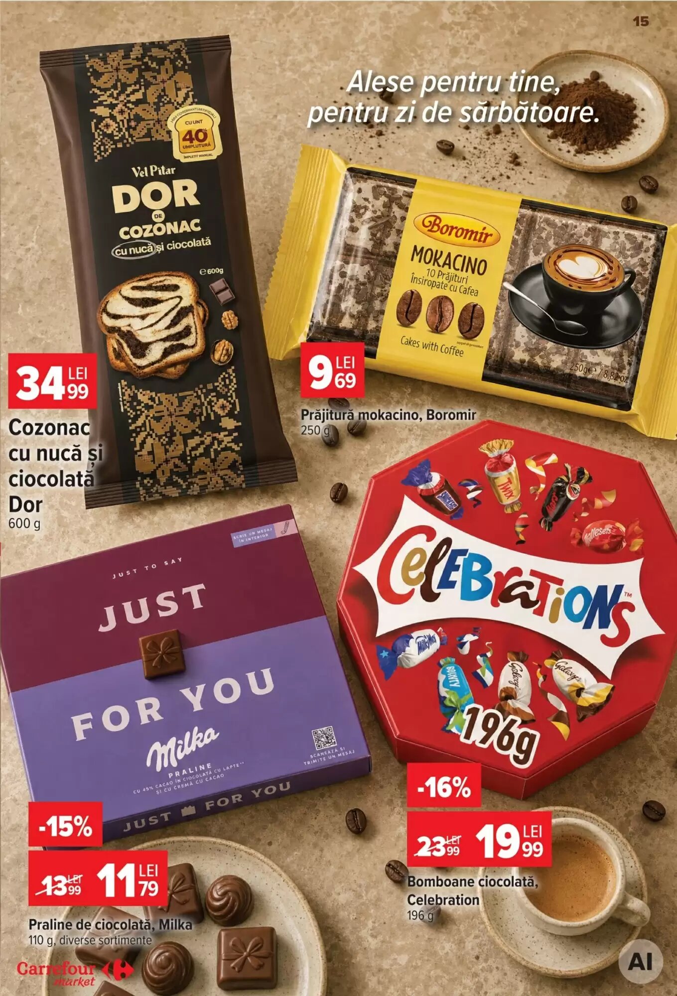 Catalogul cu oferte Carrefour Market valabil de la 12.08.2026 - Pagina 15.