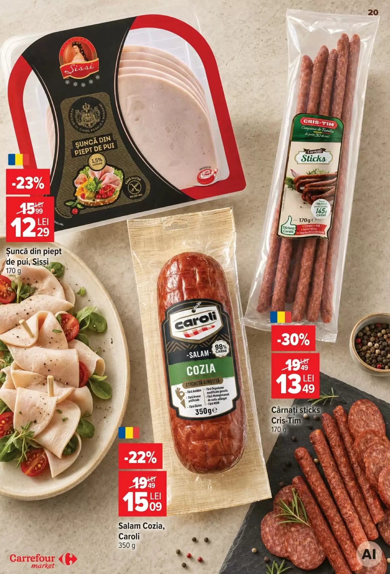 Catalogul cu oferte Carrefour Market valabil de la 12.08.2026 - Pagina 20.