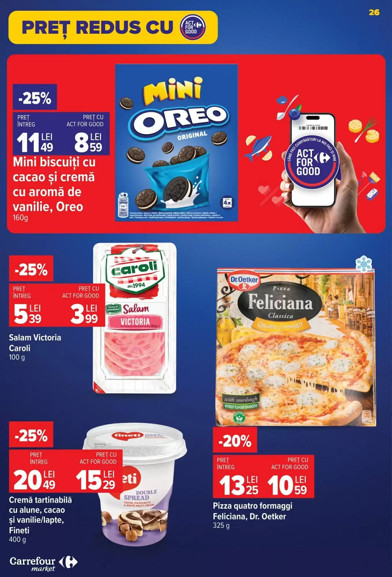 Catalogul cu oferte Carrefour Market valabil de la 12.08.2026 - Pagina 26.