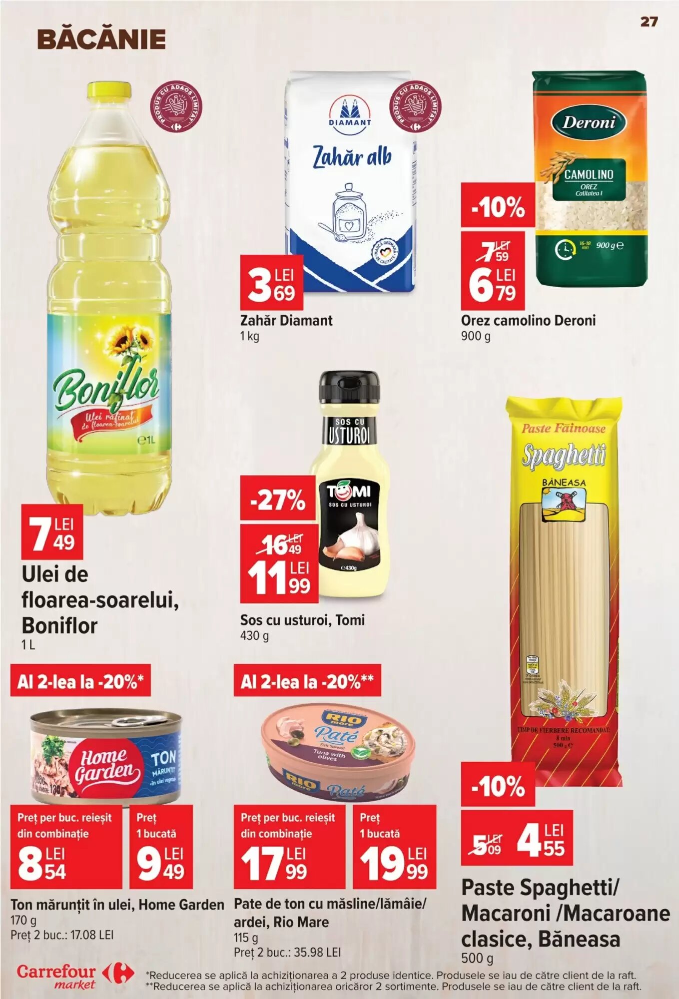 Catalogul cu oferte Carrefour Market valabil de la 12.08.2026 - Pagina 27.