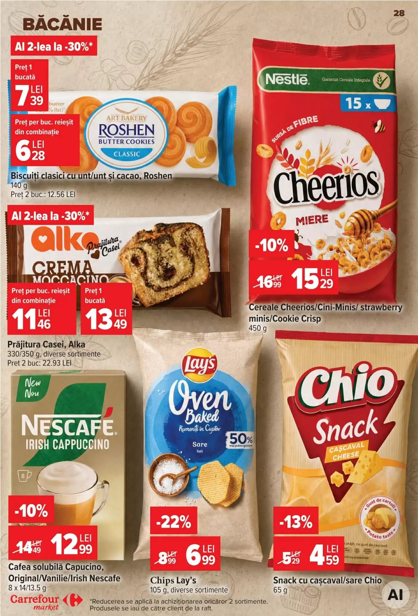 Catalogul cu oferte Carrefour Market valabil de la 12.08.2026 - Pagina 28.