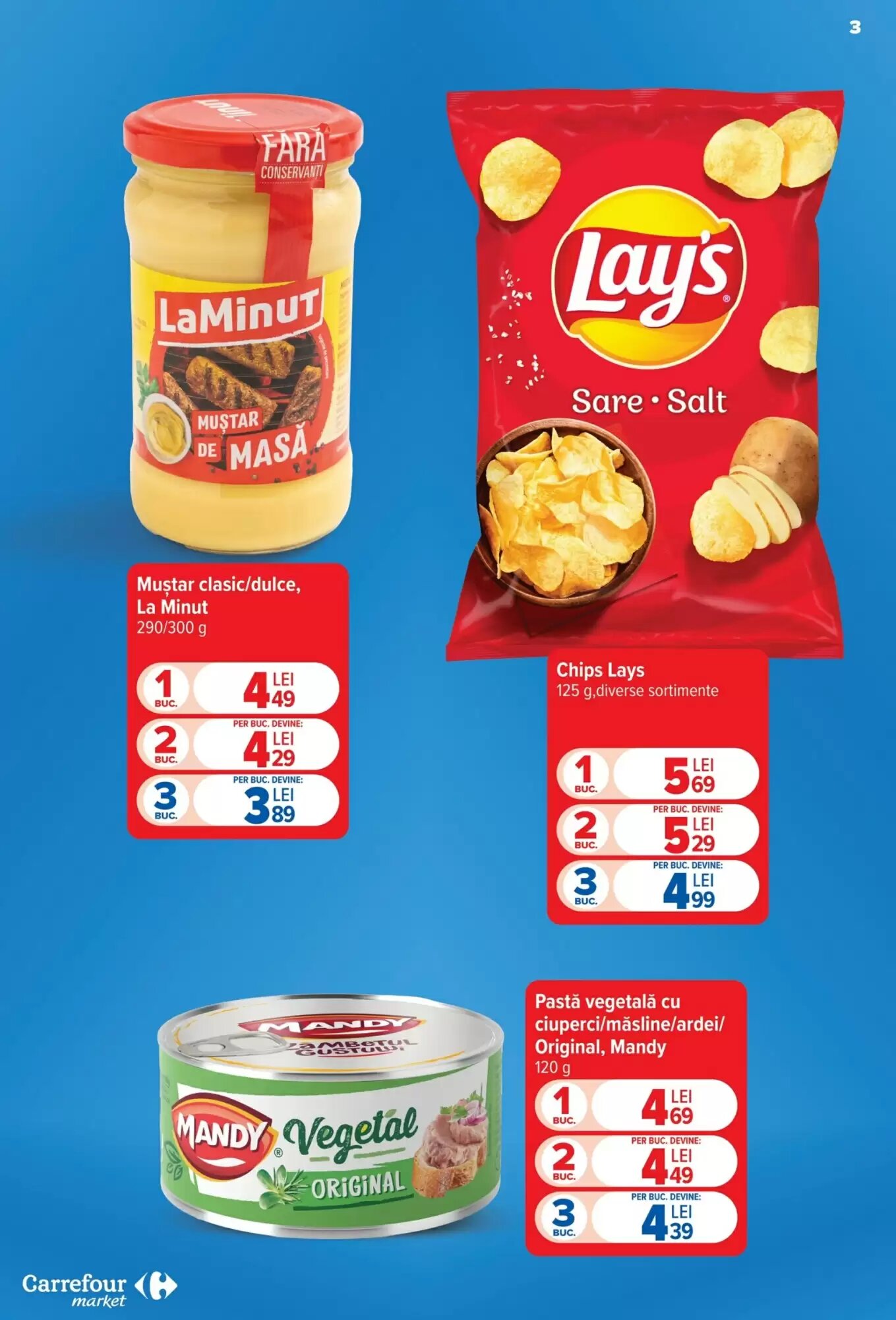 Catalogul cu oferte Carrefour Market valabil de la 12.08.2026 - Pagina 3.