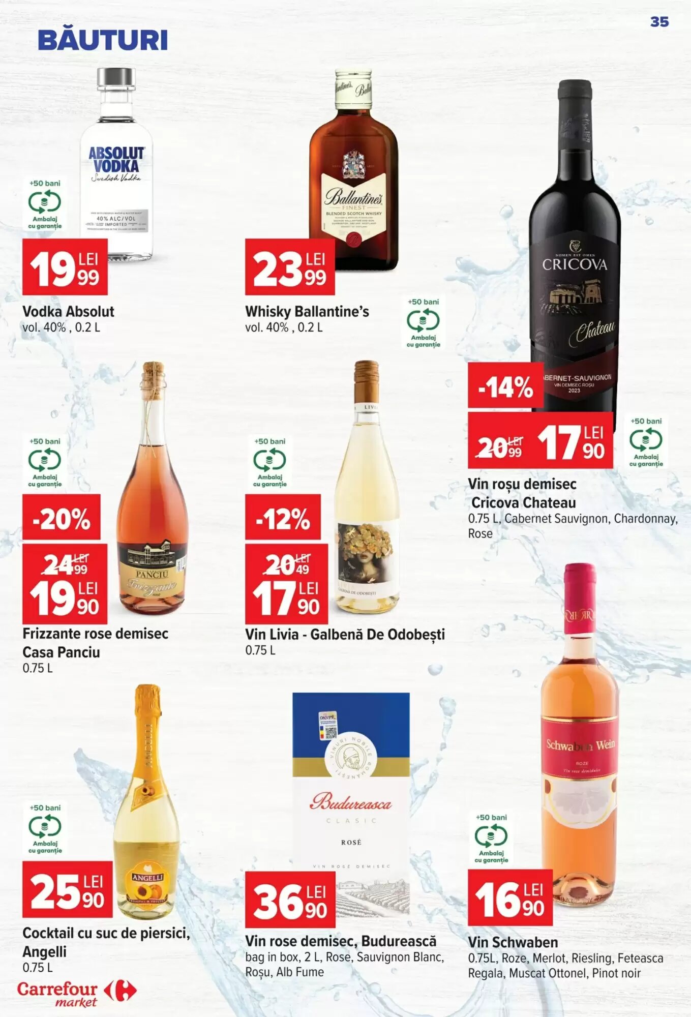 Catalogul cu oferte Carrefour Market valabil de la 12.08.2026 - Pagina 35.