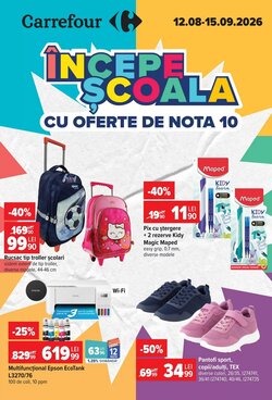 Catalogul cu oferte Carrefour valabil de la 12.08.2026