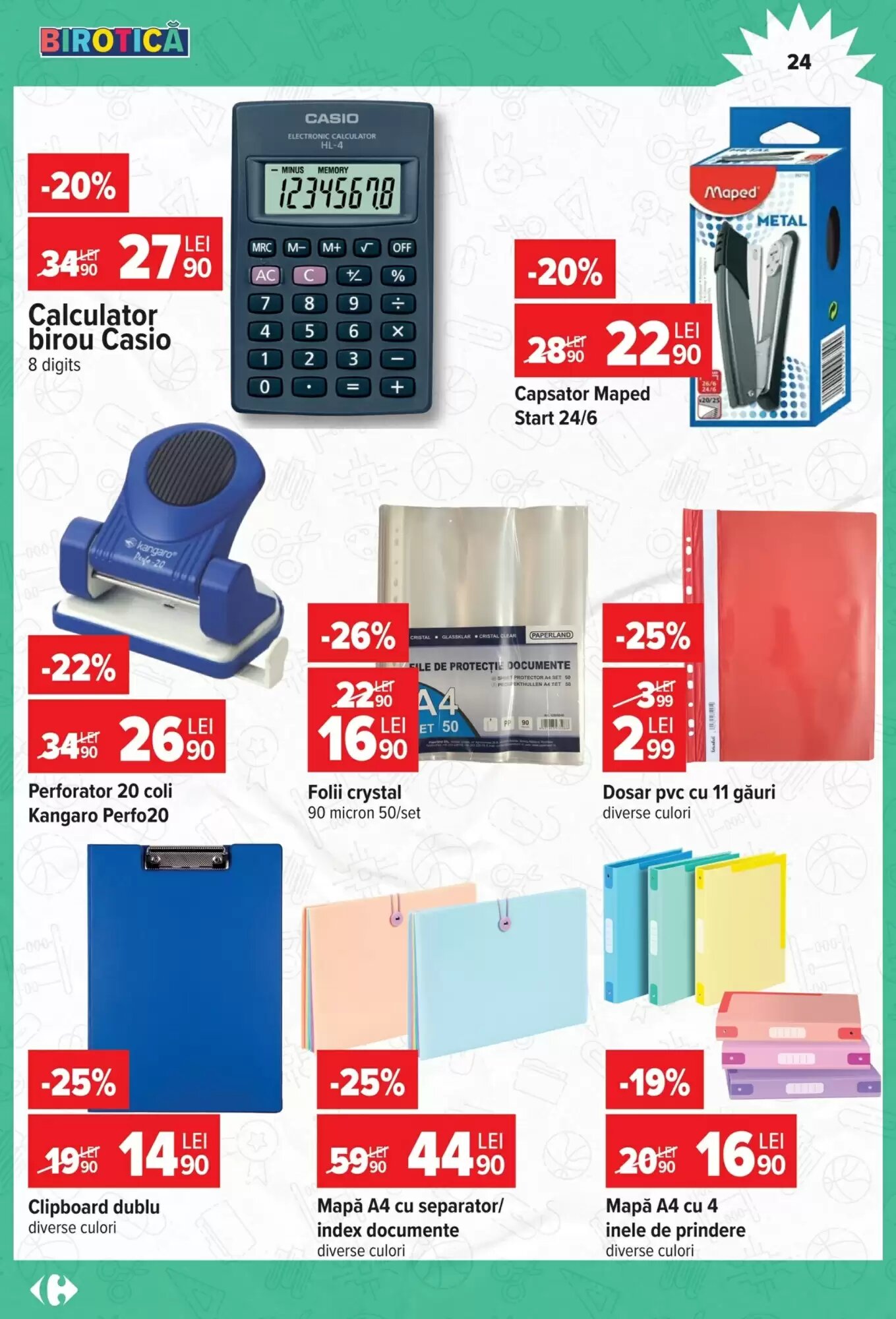 Catalogul cu oferte Carrefour valabil de la 12.08.2026 - Pagina 24.
