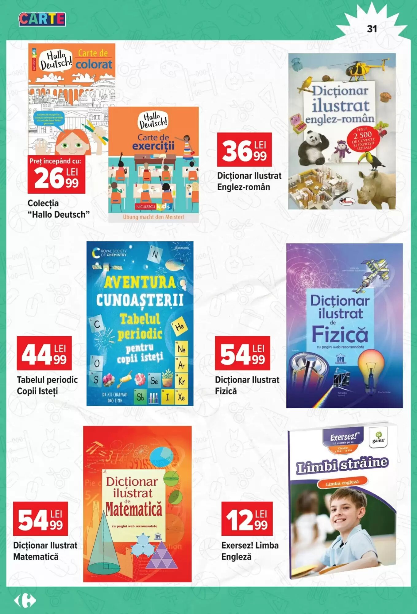 Catalogul cu oferte Carrefour valabil de la 12.08.2026 - Pagina 31.