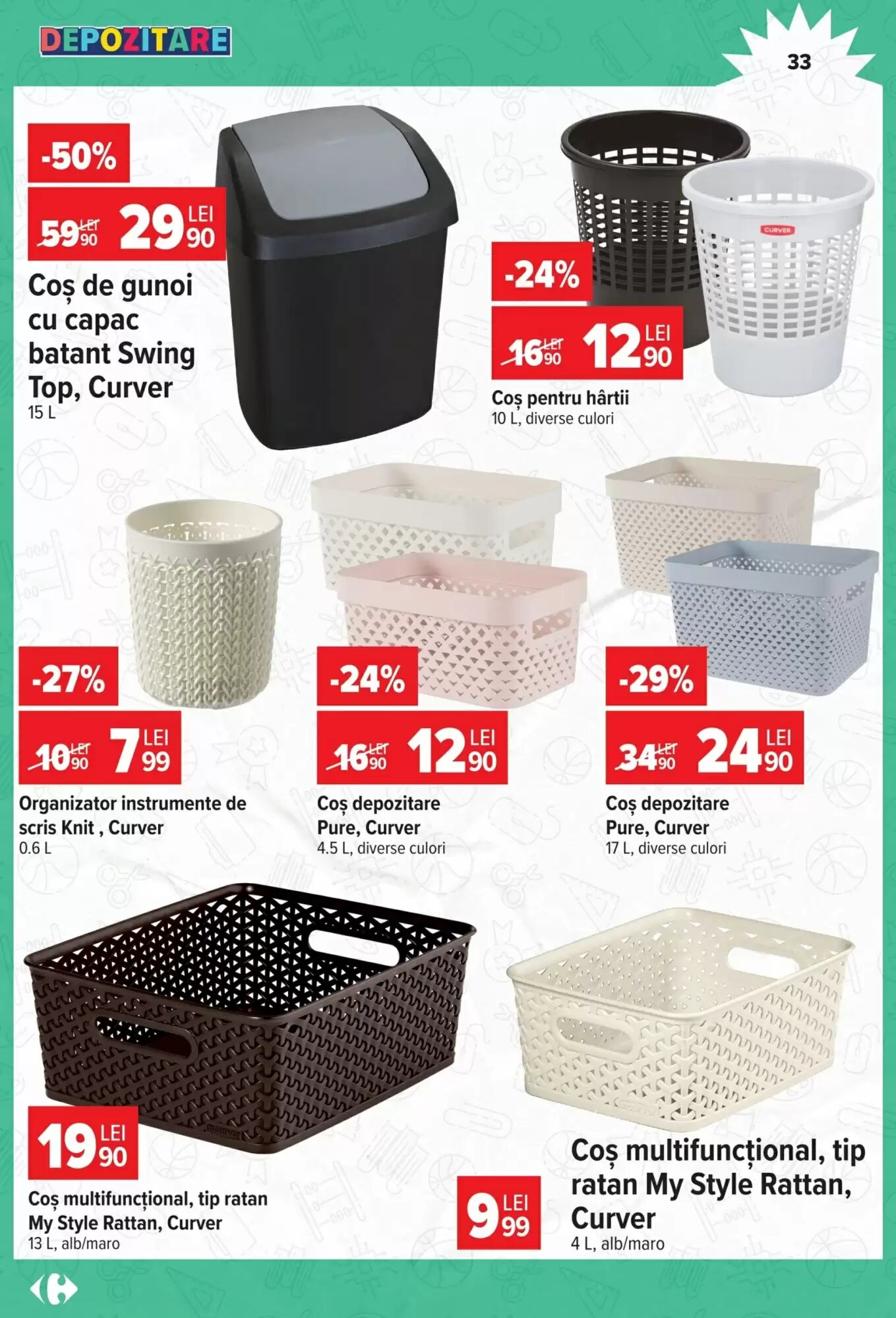 Catalogul cu oferte Carrefour valabil de la 12.08.2026 - Pagina 33.