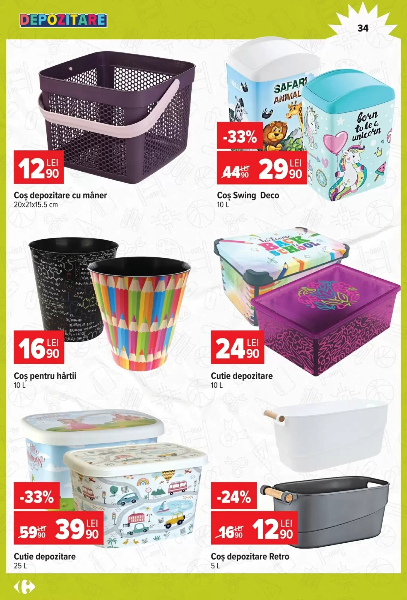 Catalogul cu oferte Carrefour valabil de la 12.08.2026 - Pagina 34.