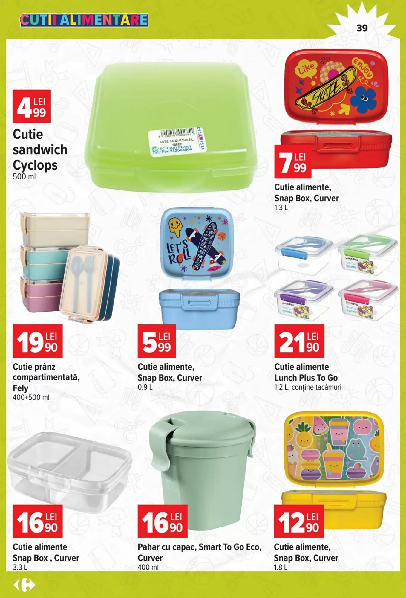 Catalogul cu oferte Carrefour valabil de la 12.08.2026 - Pagina 39.