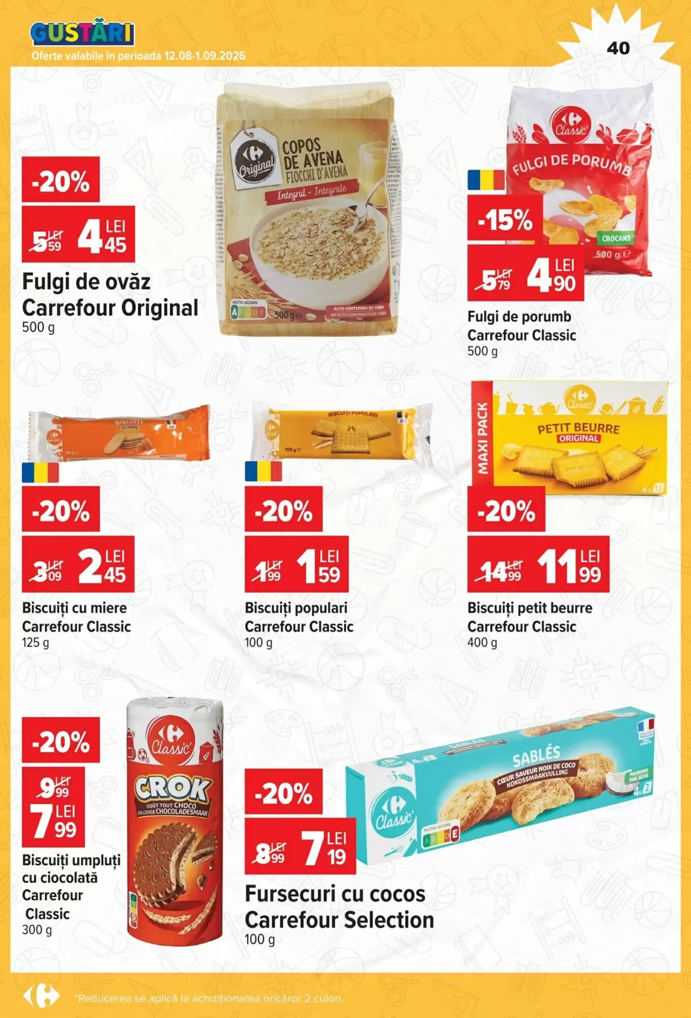 Catalogul cu oferte Carrefour valabil de la 12.08.2026 - Pagina 40.