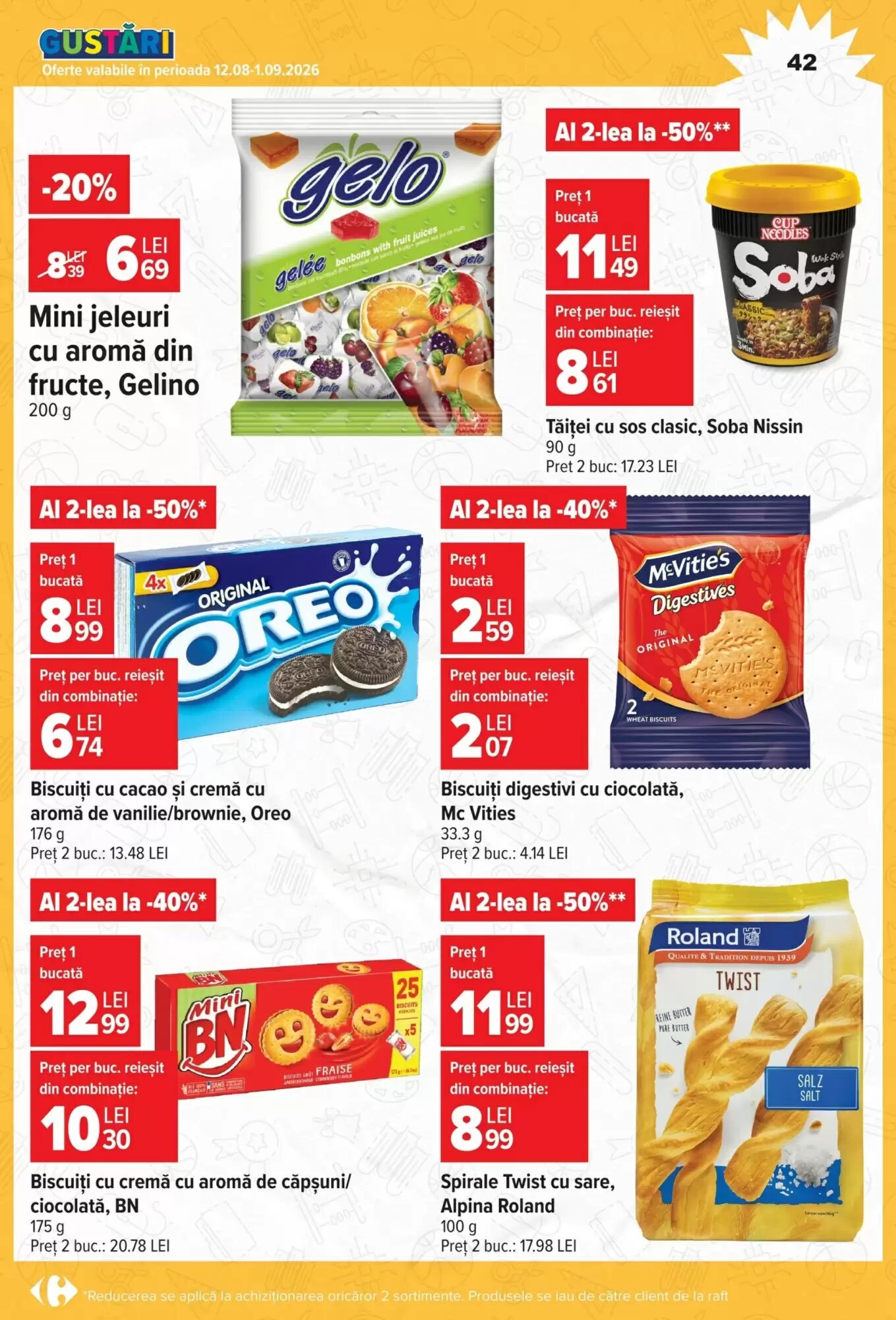 Catalogul cu oferte Carrefour valabil de la 12.08.2026 - Pagina 42.