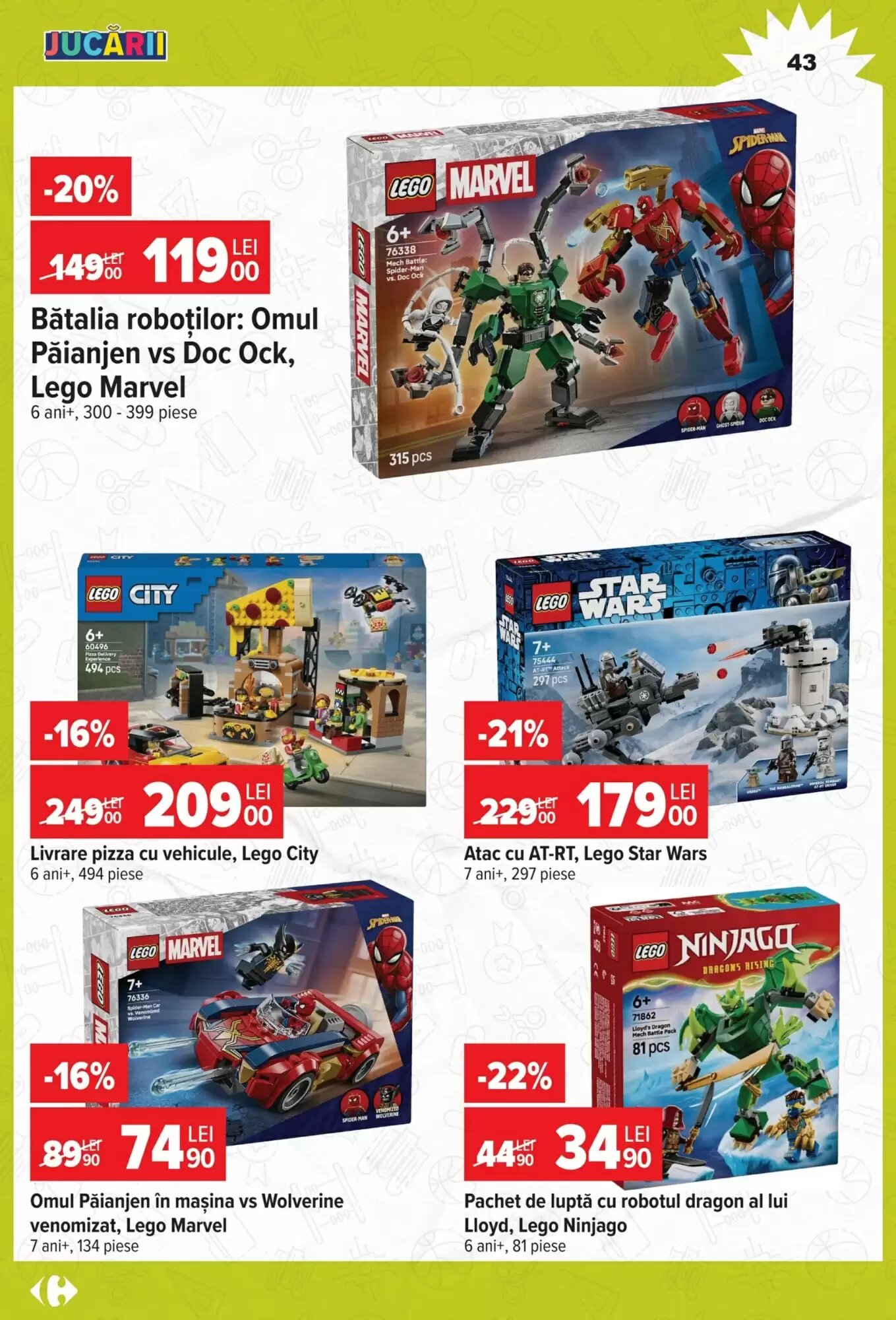 Catalogul cu oferte Carrefour valabil de la 12.08.2026 - Pagina 43.