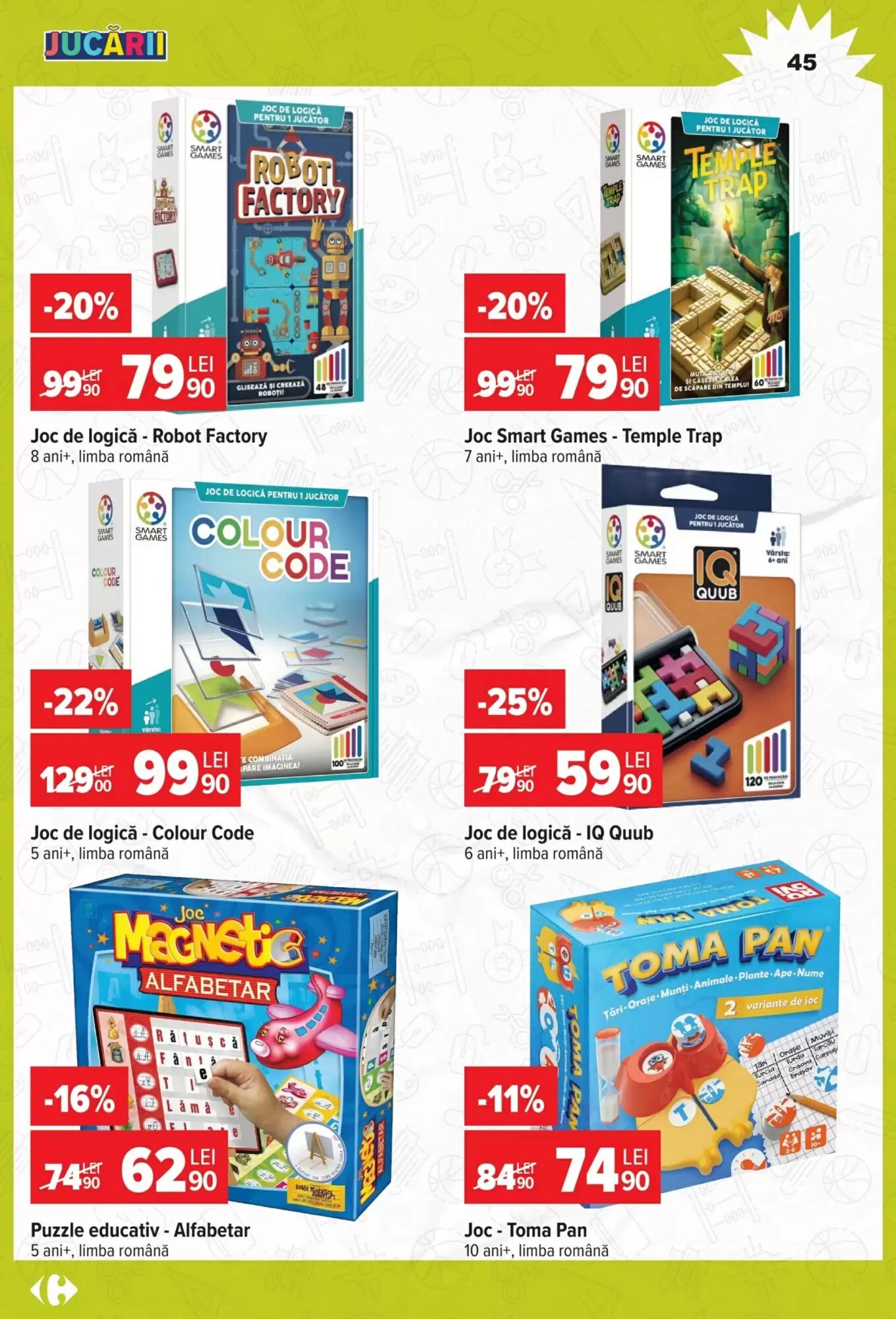 Catalogul cu oferte Carrefour valabil de la 12.08.2026 - Pagina 45.