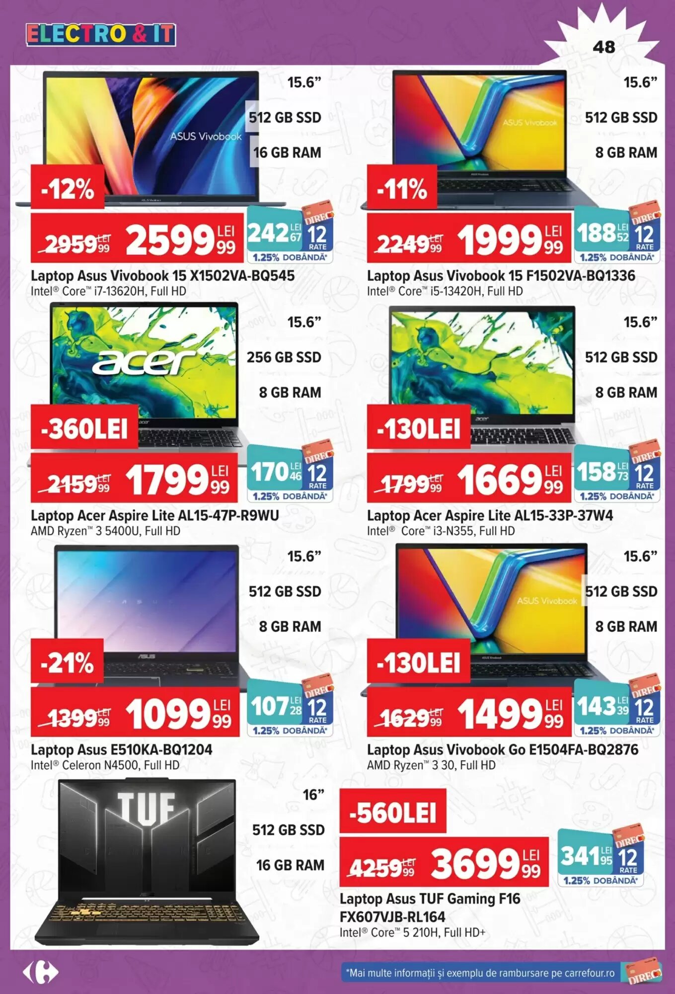 Catalogul cu oferte Carrefour valabil de la 12.08.2026 - Pagina 48.