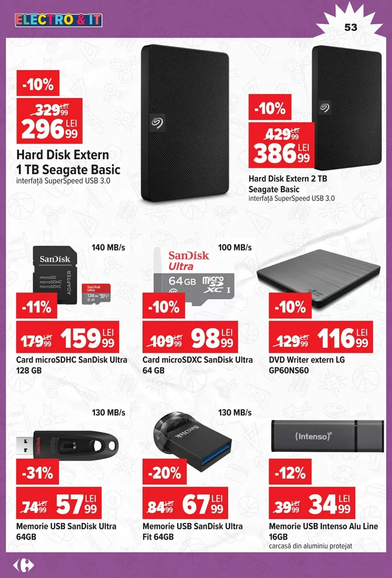 Catalogul cu oferte Carrefour valabil de la 12.08.2026 - Pagina 53.