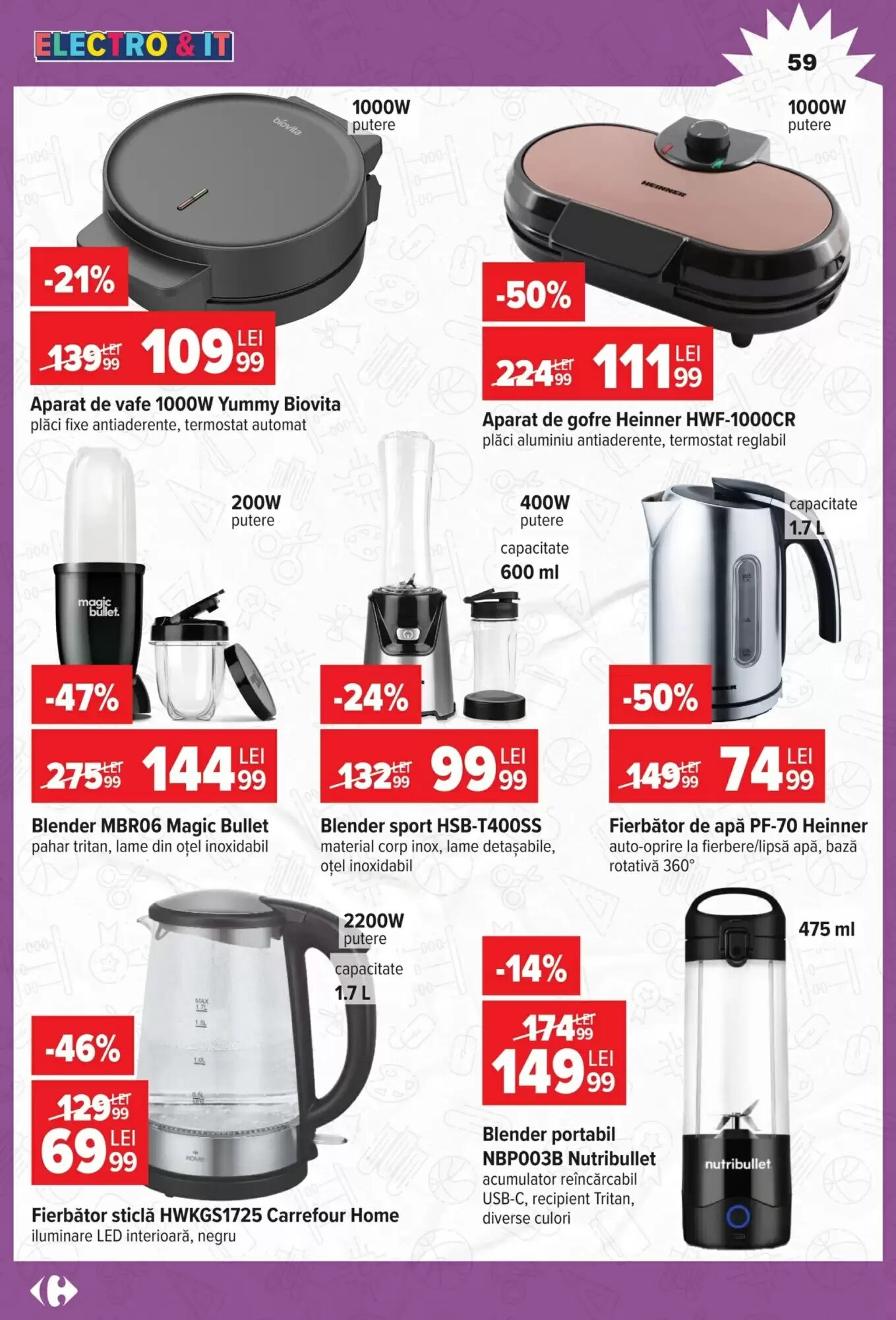 Catalogul cu oferte Carrefour valabil de la 12.08.2026 - Pagina 59.