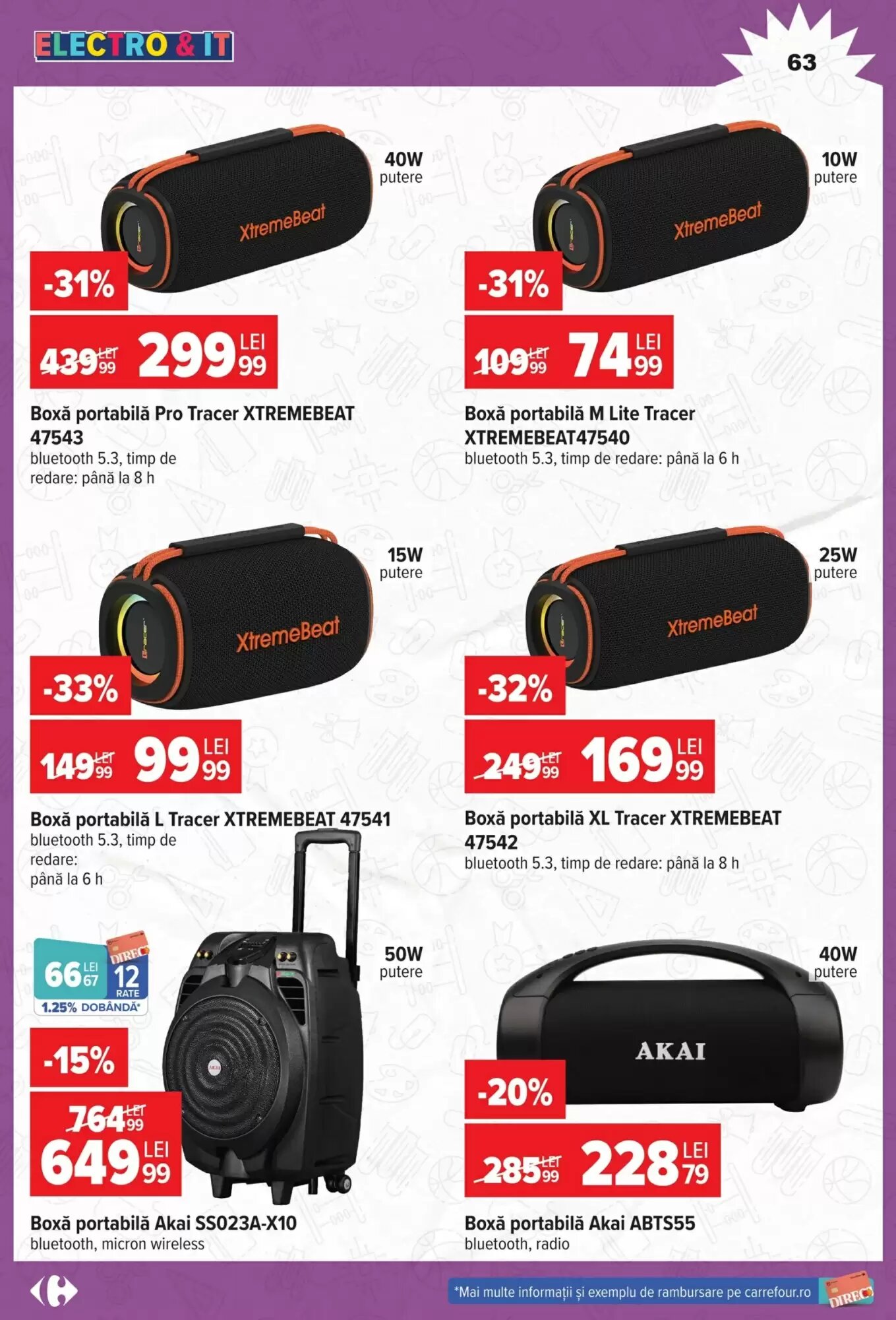 Catalogul cu oferte Carrefour valabil de la 12.08.2026 - Pagina 63.