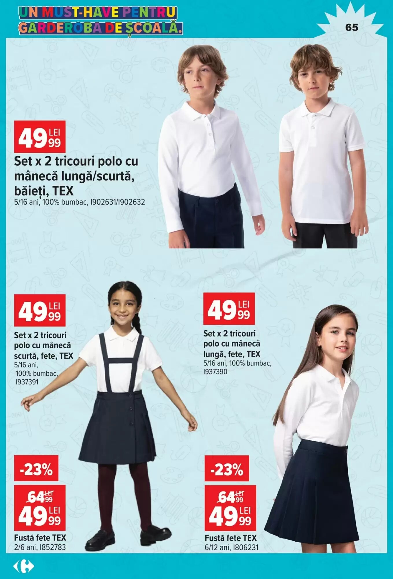 Catalogul cu oferte Carrefour valabil de la 12.08.2026 - Pagina 65.