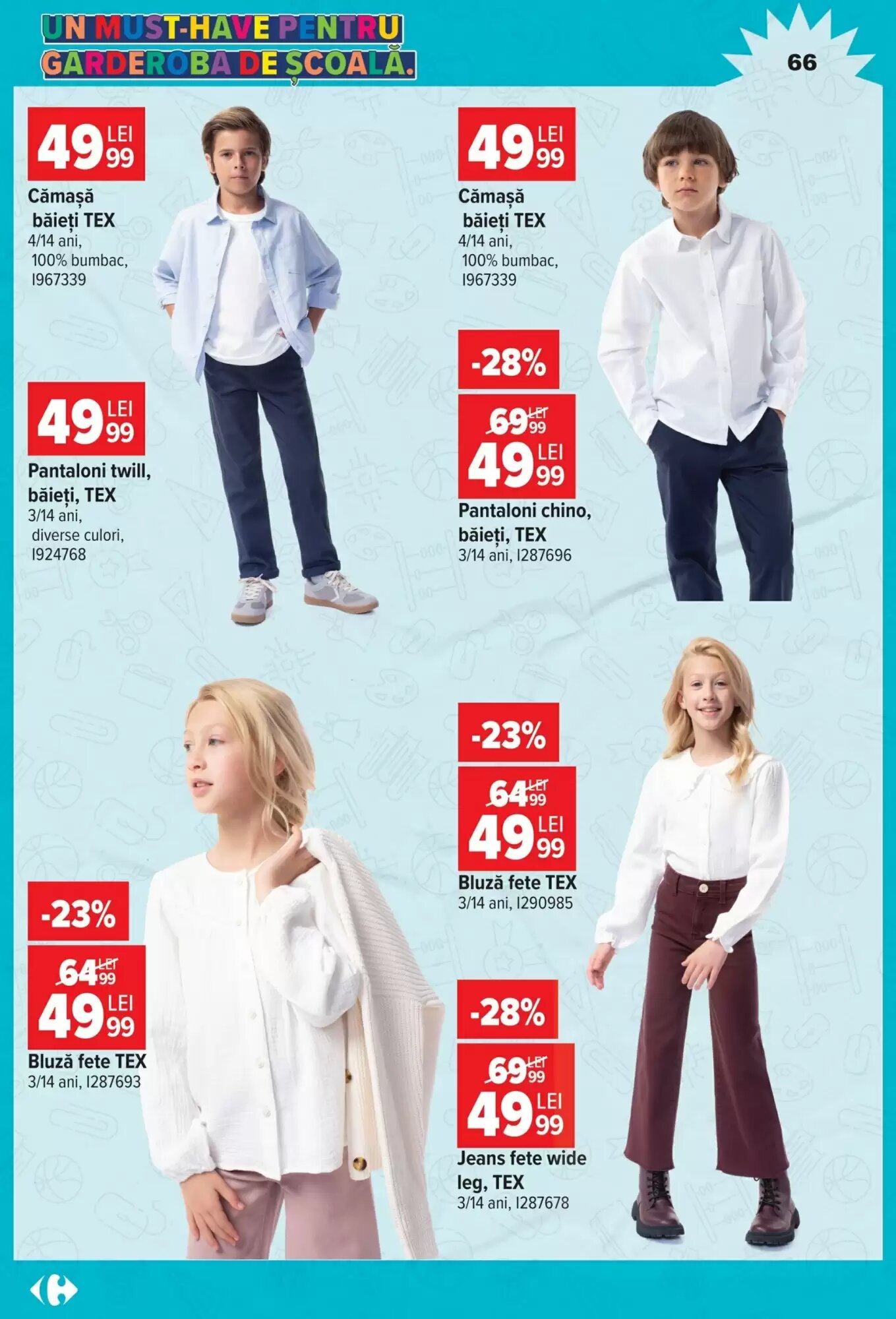 Catalogul cu oferte Carrefour valabil de la 12.08.2026 - Pagina 66.