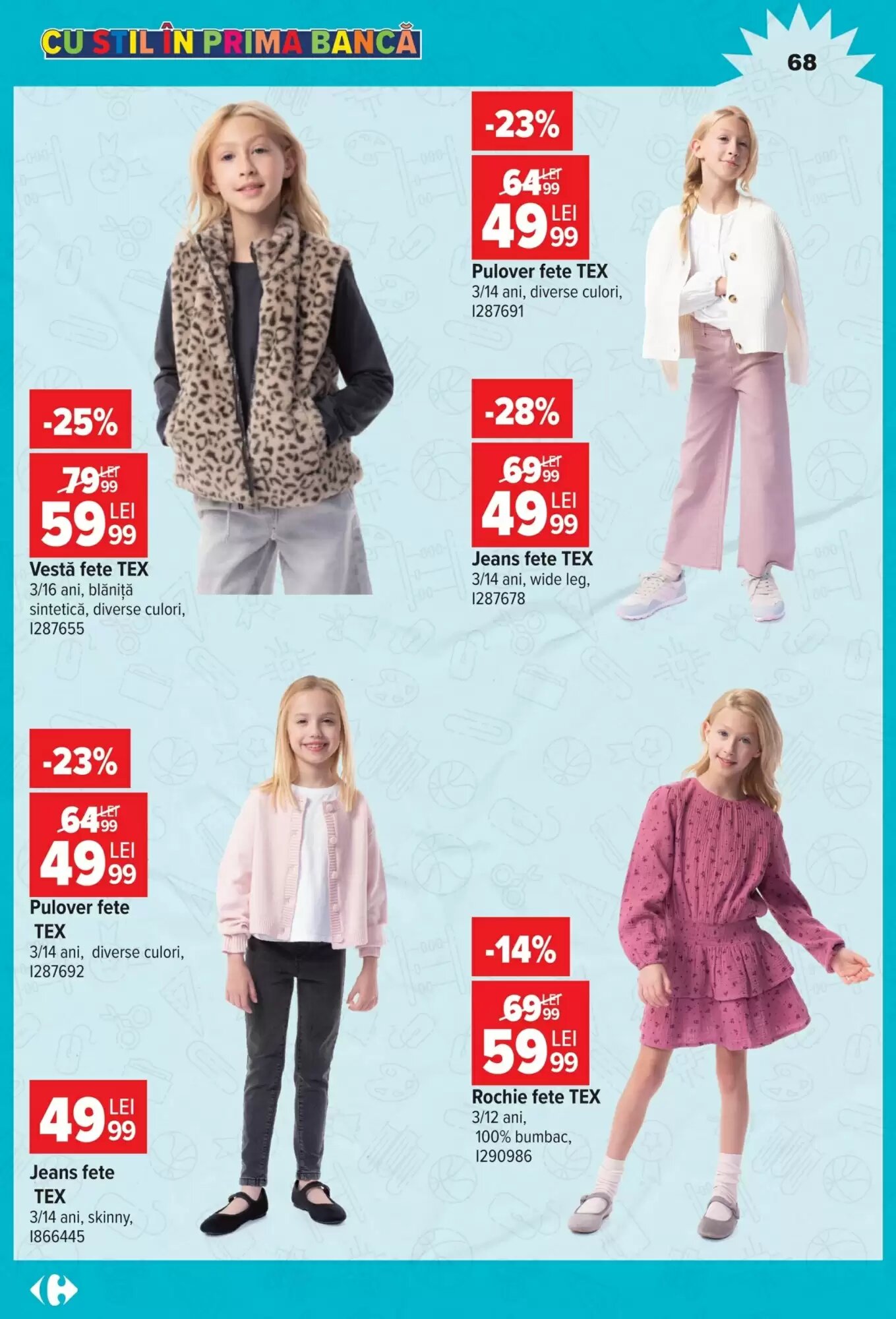 Catalogul cu oferte Carrefour valabil de la 12.08.2026 - Pagina 68.