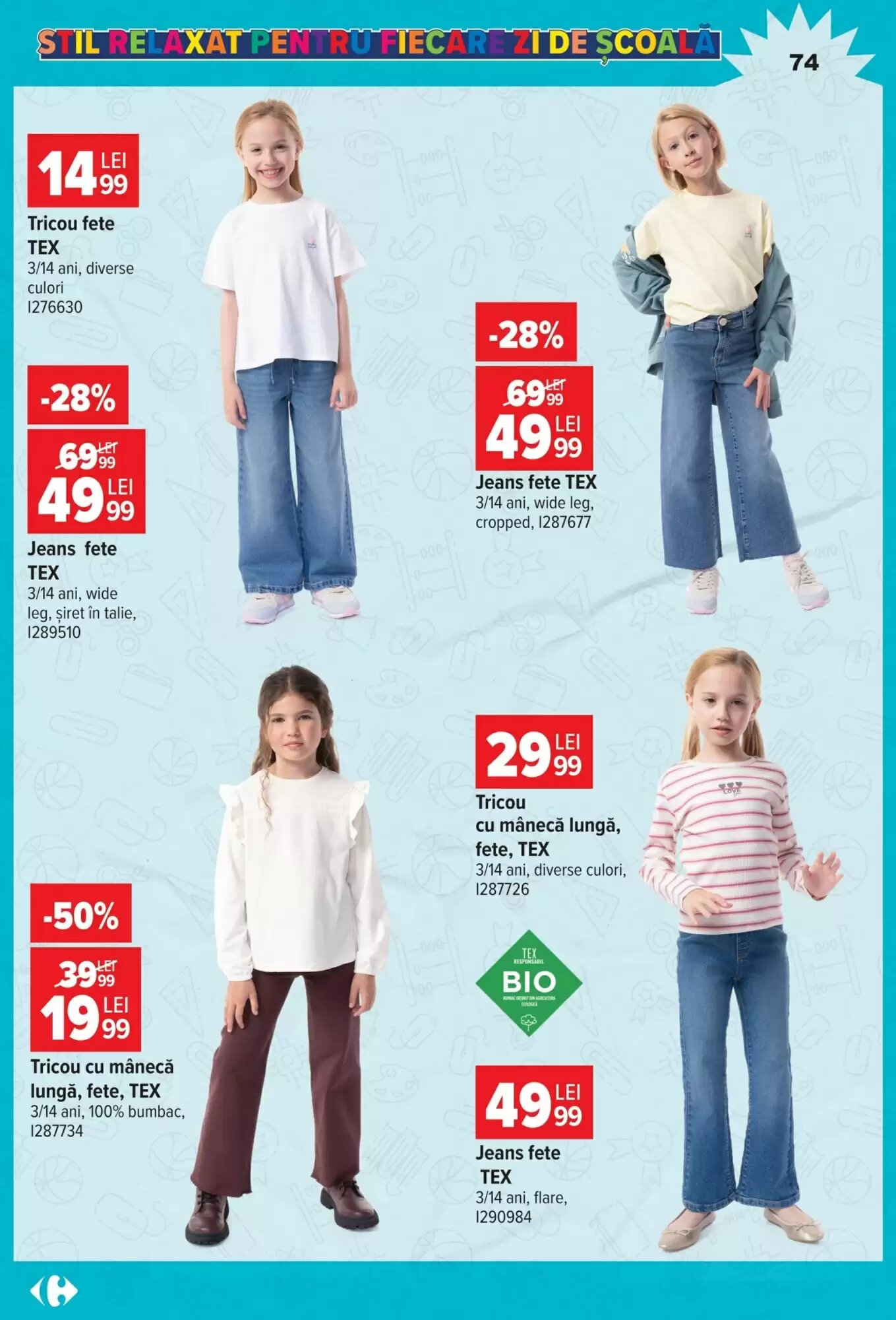 Catalogul cu oferte Carrefour valabil de la 12.08.2026 - Pagina 74.