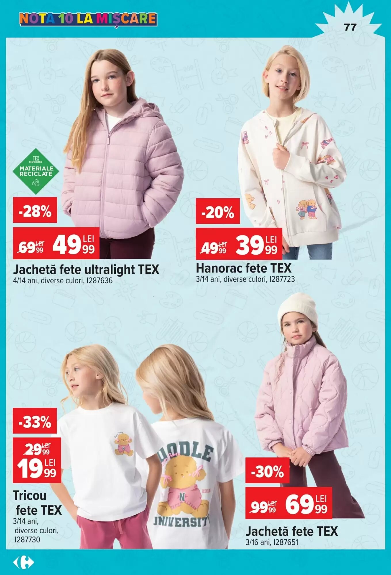 Catalogul cu oferte Carrefour valabil de la 12.08.2026 - Pagina 77.