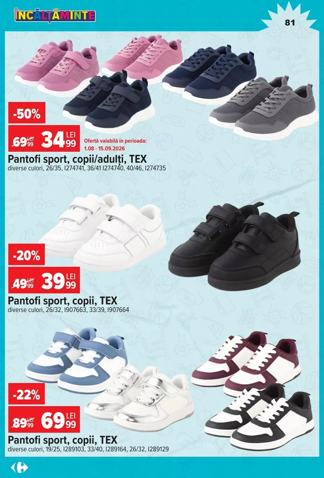 Catalogul cu oferte Carrefour valabil de la 12.08.2026 - Pagina 81.