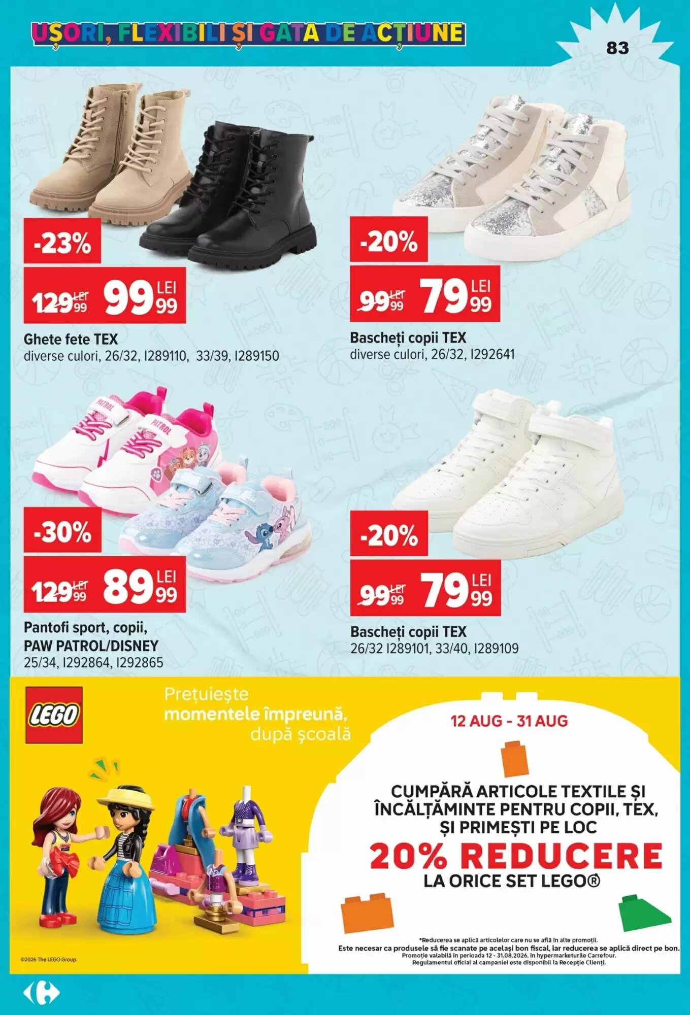 Catalogul cu oferte Carrefour valabil de la 12.08.2026 - Pagina 83.